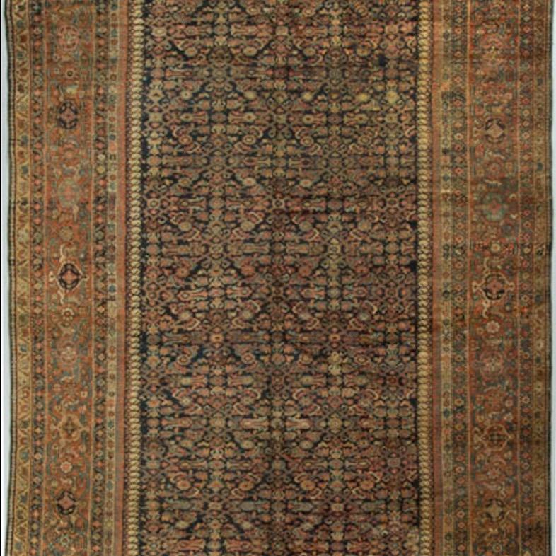 Mid-20th Century Vintage Persian Feraghan Rug, circa 1930 8'7