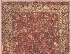 Vintage Oversize Persian Fine Sarouk Rug, circa 1930 11'2 x 19'10