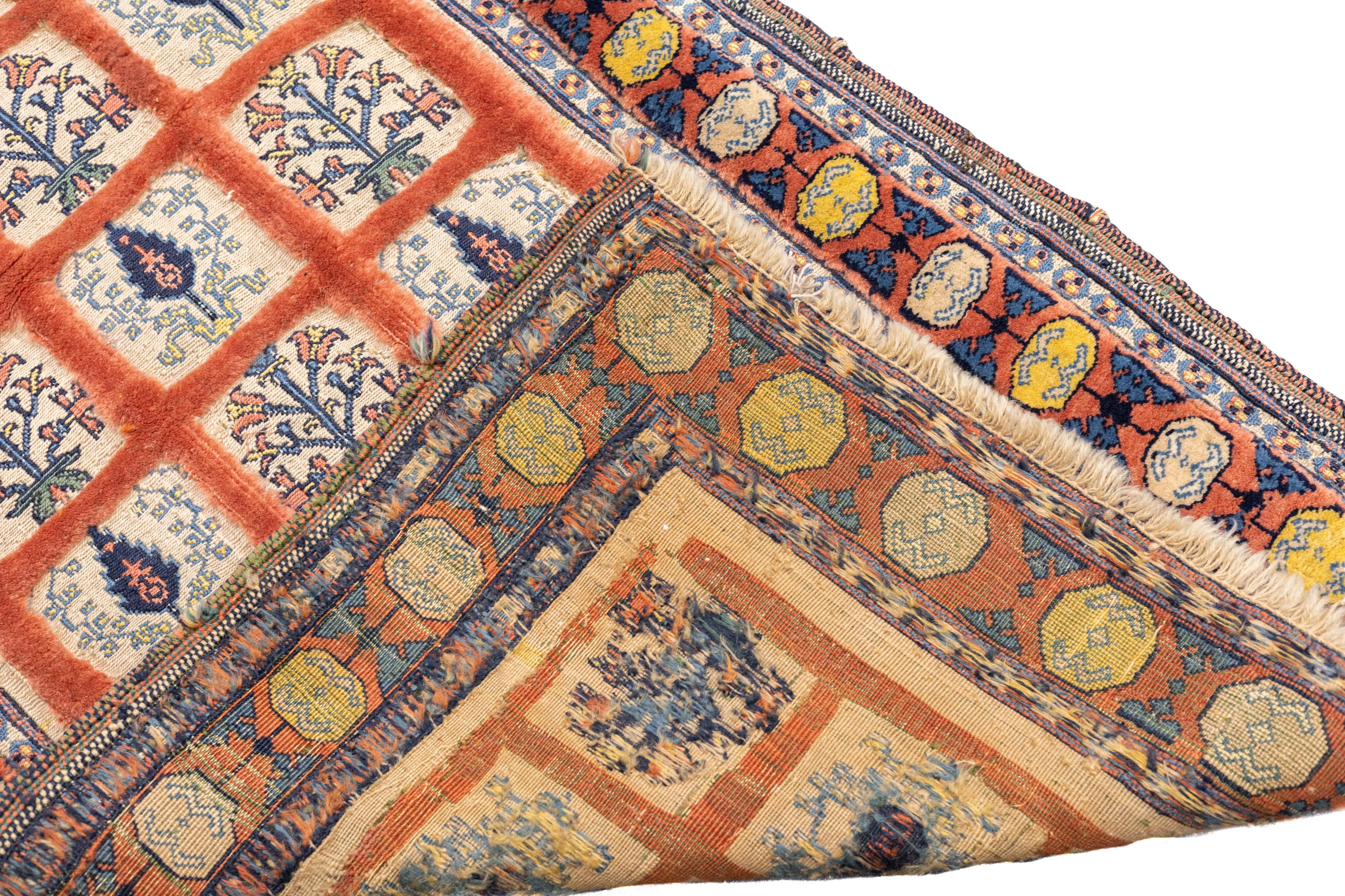 Tappeto persiano vintage Gabbeh 2'9'' x 5'7'' in vendita 4