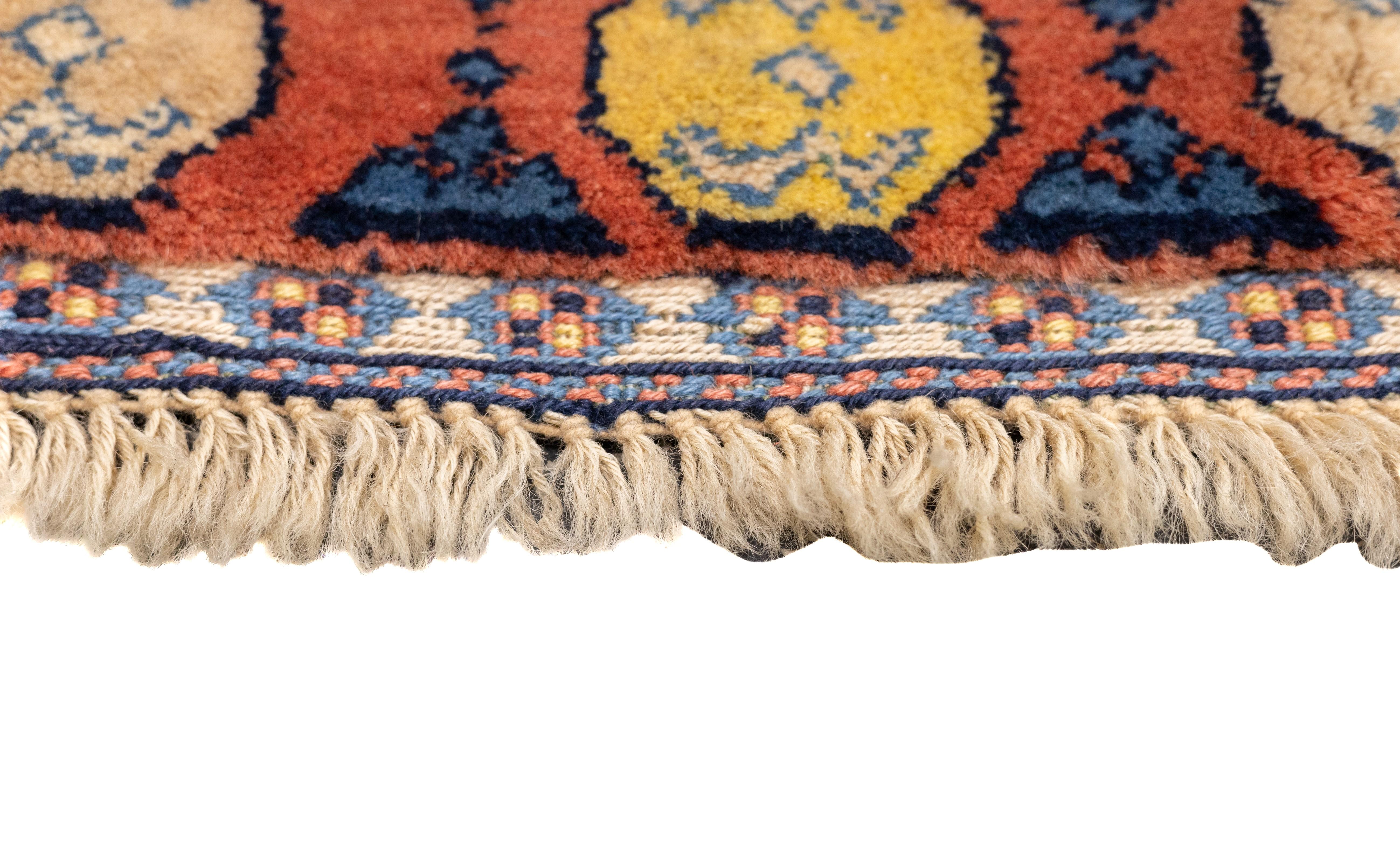 Tappeto persiano vintage Gabbeh 2'9'' x 5'7'' In condizioni buone in vendita a New York, NY