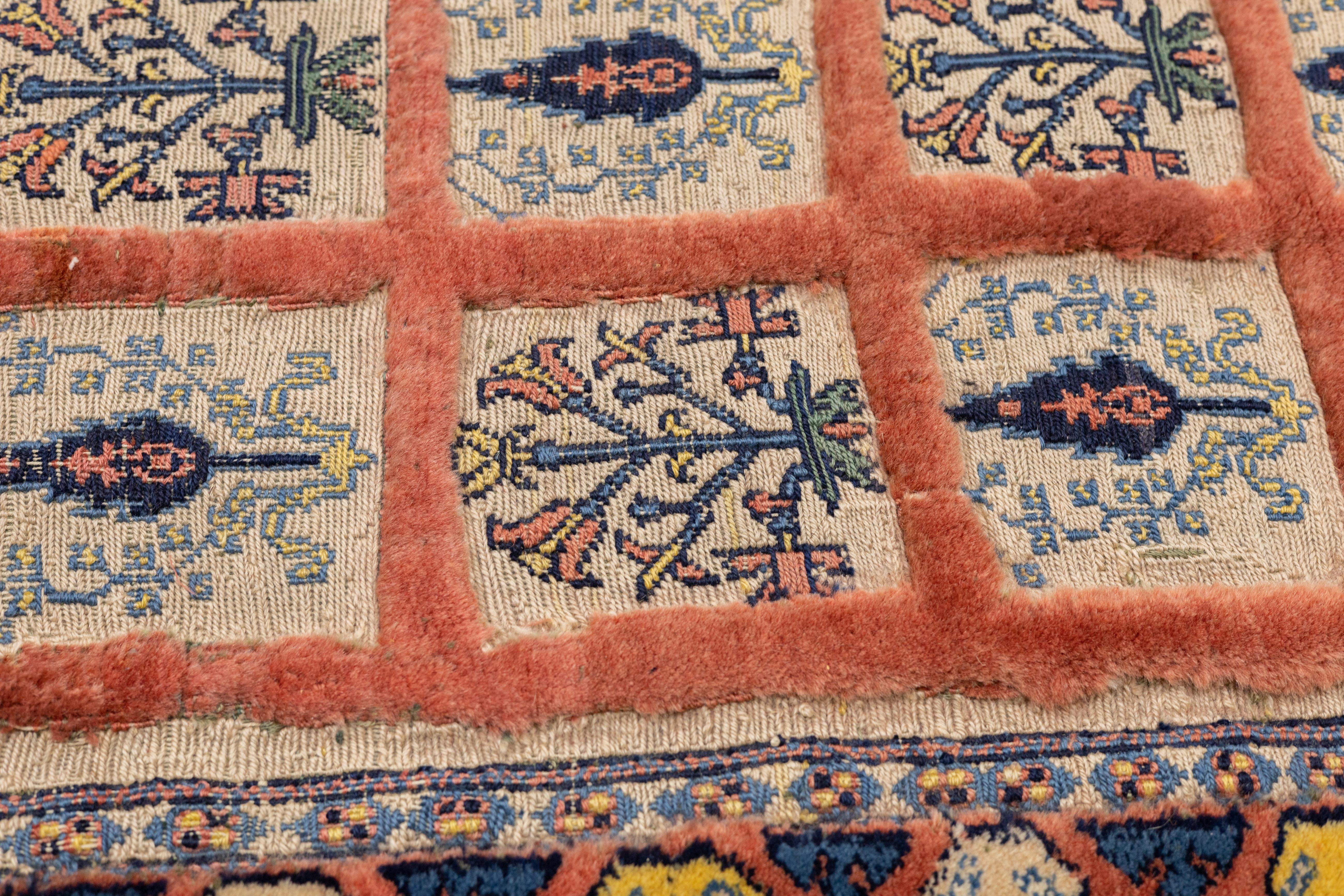 Tappeto persiano vintage Gabbeh 2'9'' x 5'7'' in vendita 2