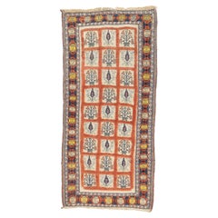 Tapis persan Gabbeh vintage 2'9'' x 5'7''