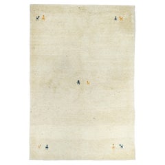 Tapis persan Gabbeh vintage 4''1'''' x 6''2''''