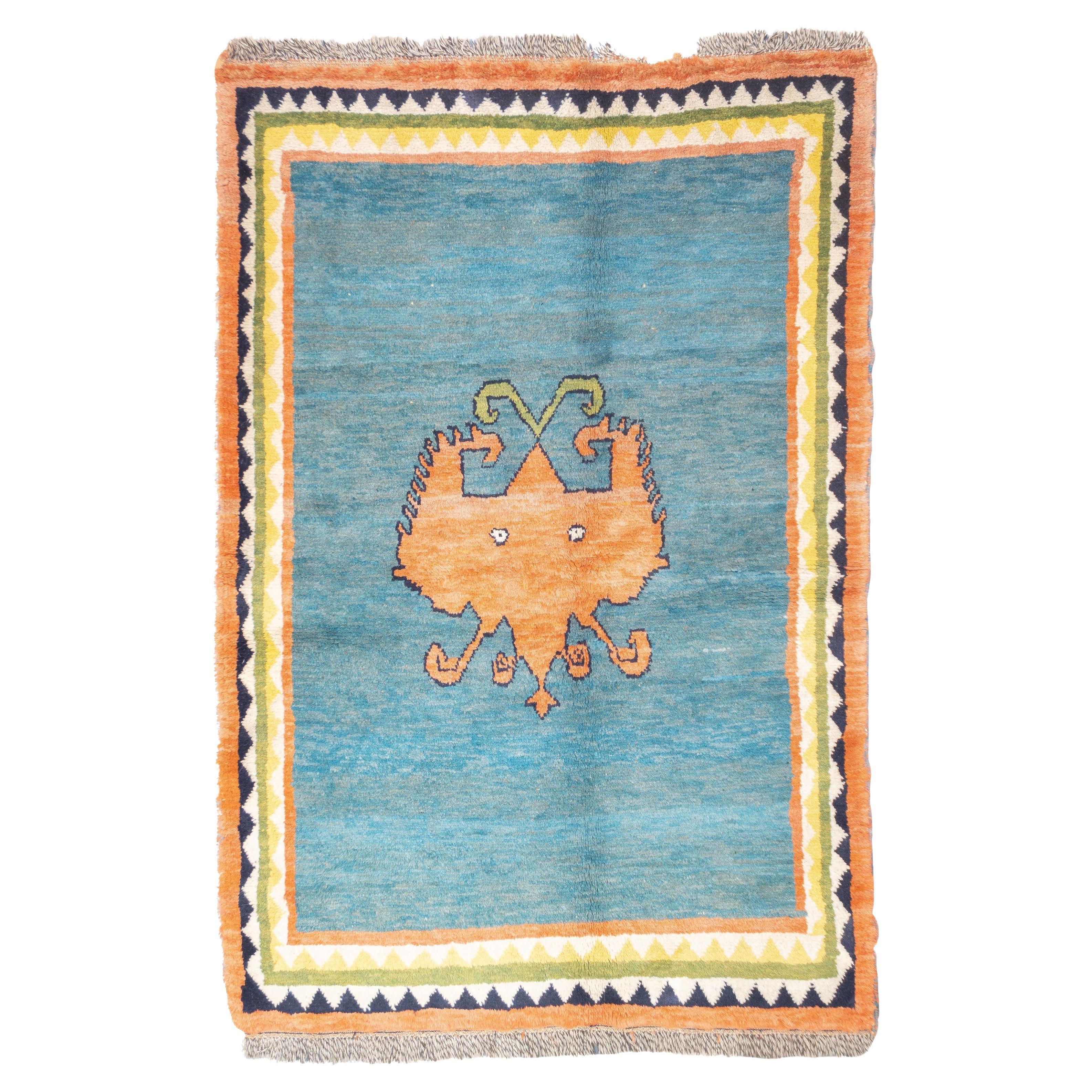 Alfombra Persa Gabbeh Vintage 4'4'' x 6'6''