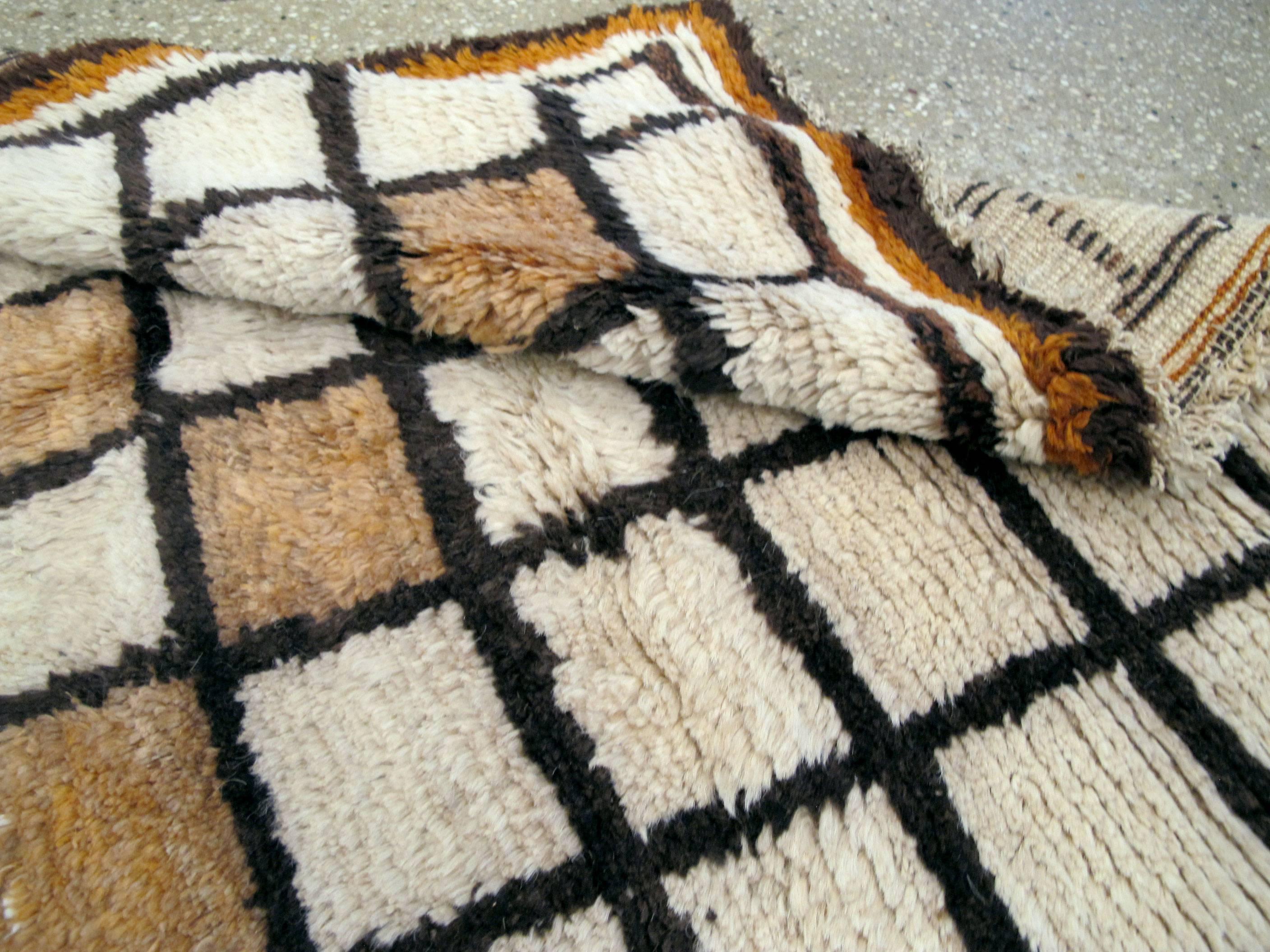 Wool Vintage Persian Gabbeh Rug