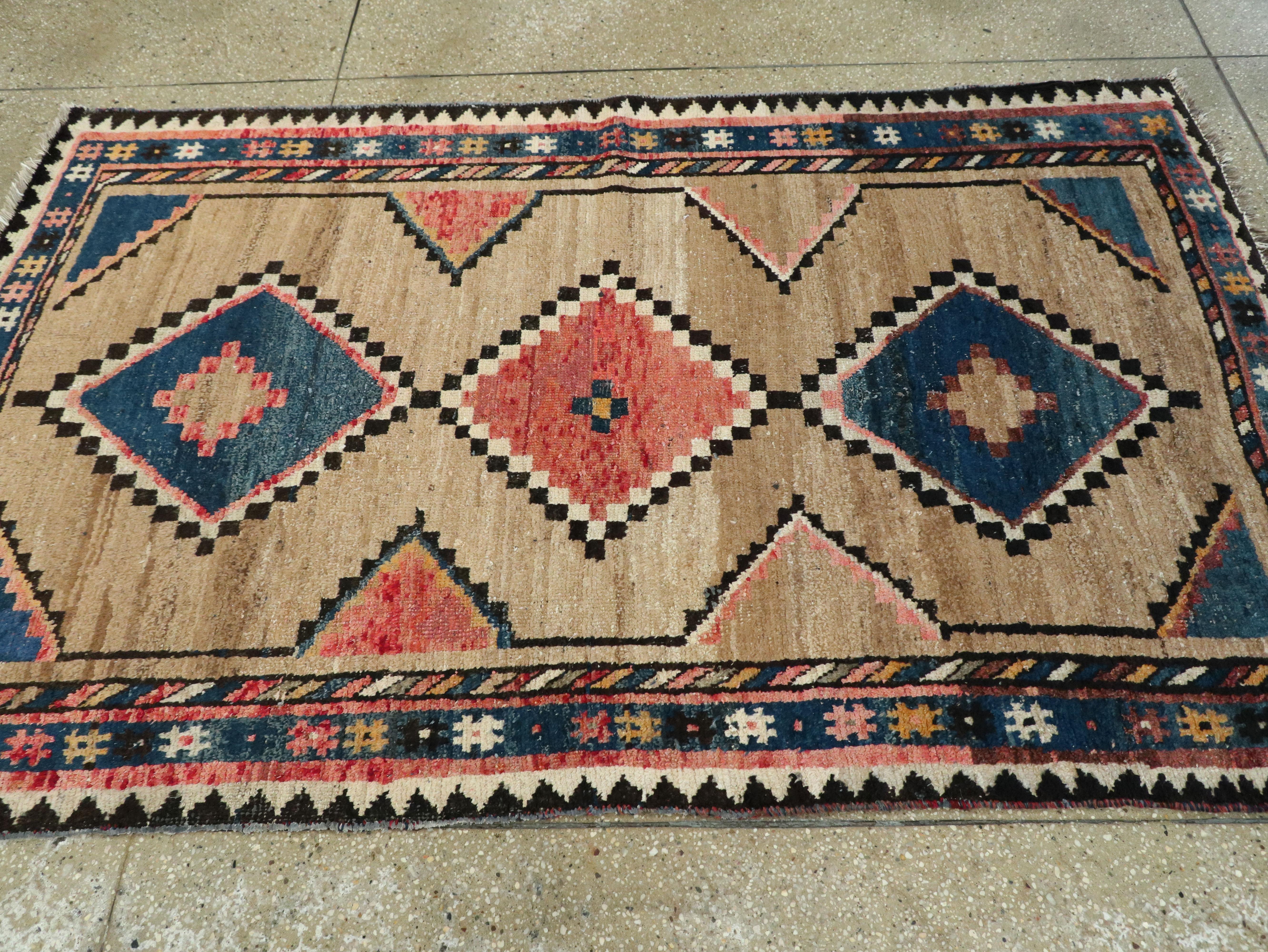 Wool Vintage Persian Gabbeh Rug