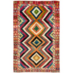 Vintage Persian Gabbeh Rug