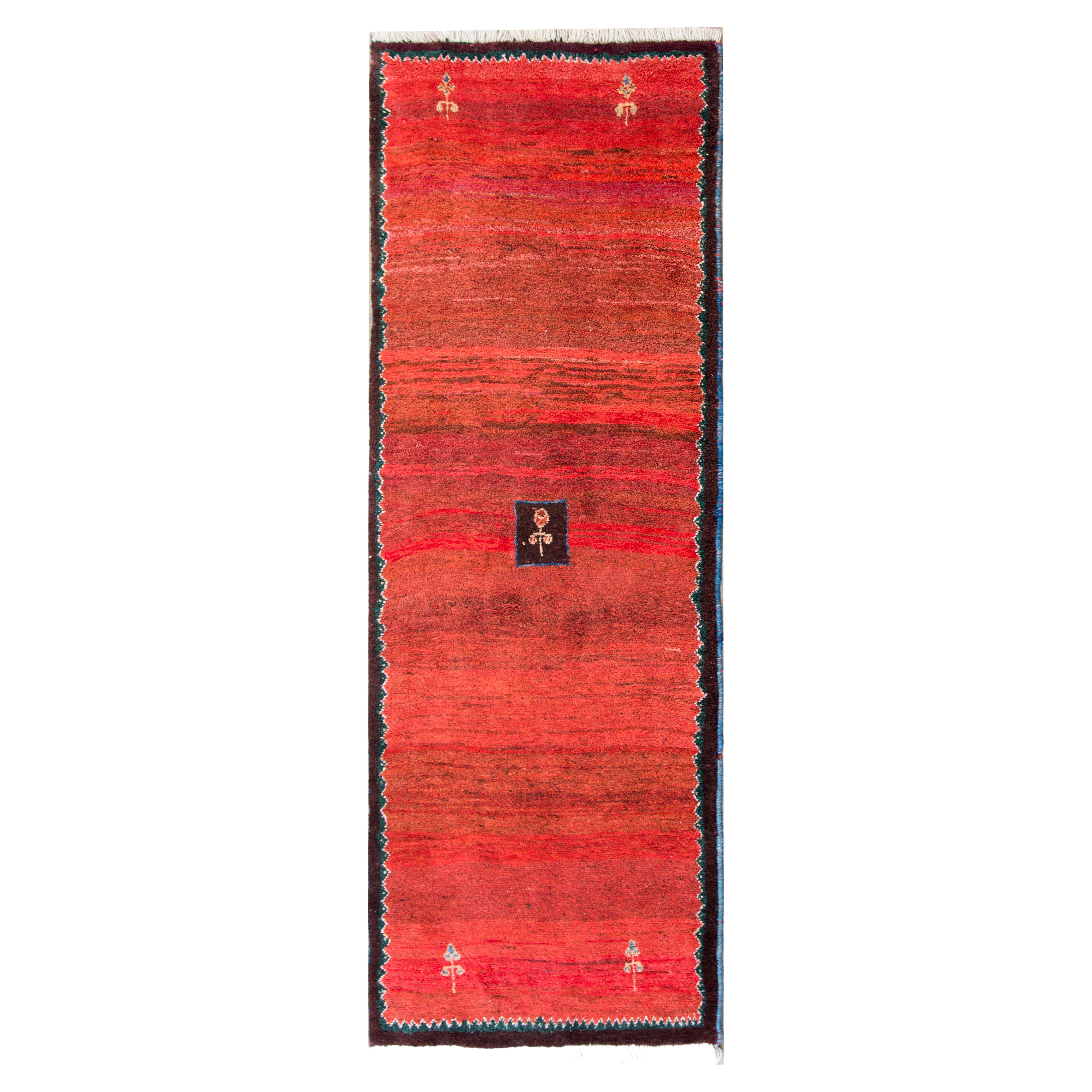 Tapis persan Gabbeh vintage