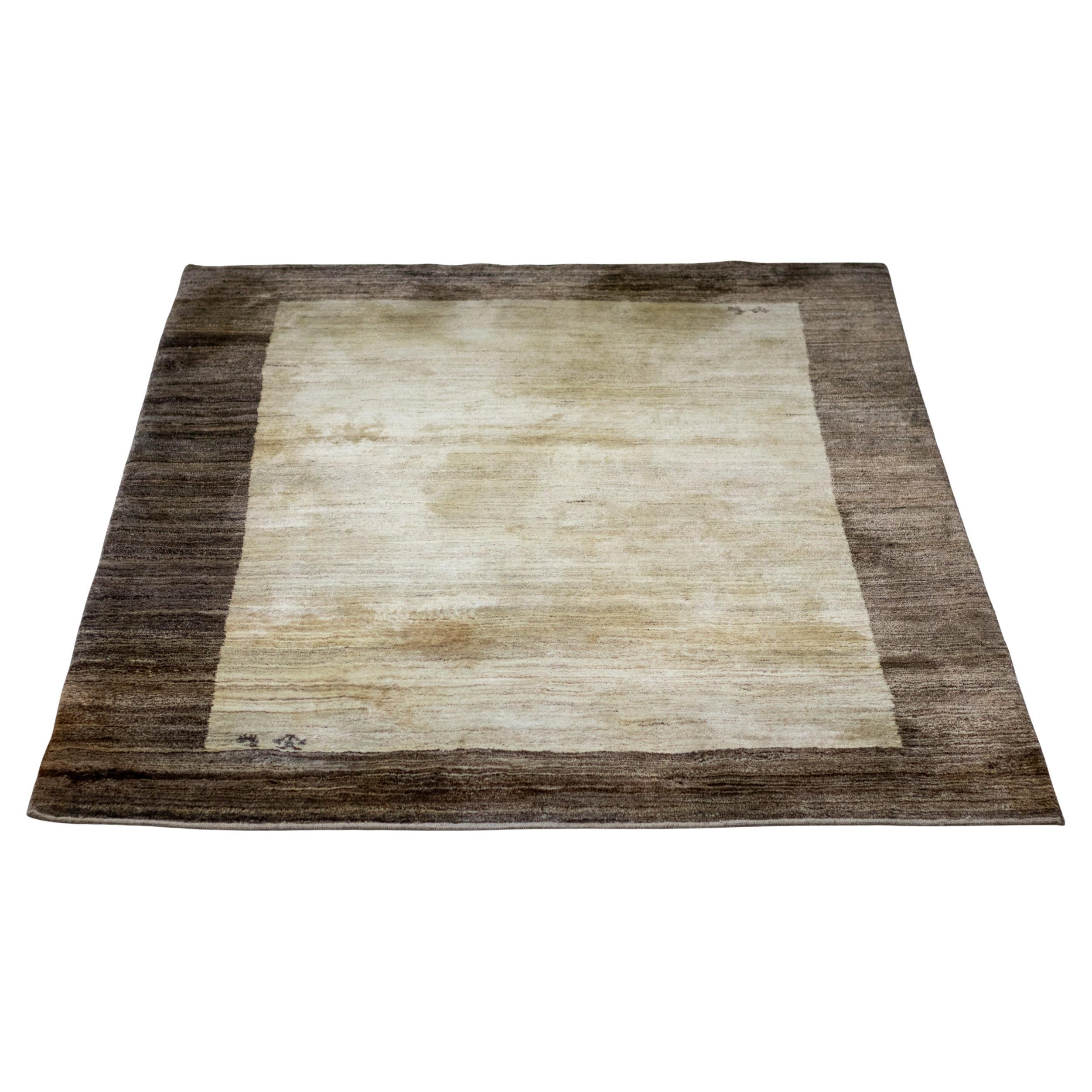 Alter persischer Gabbeh-Teppich im Angebot