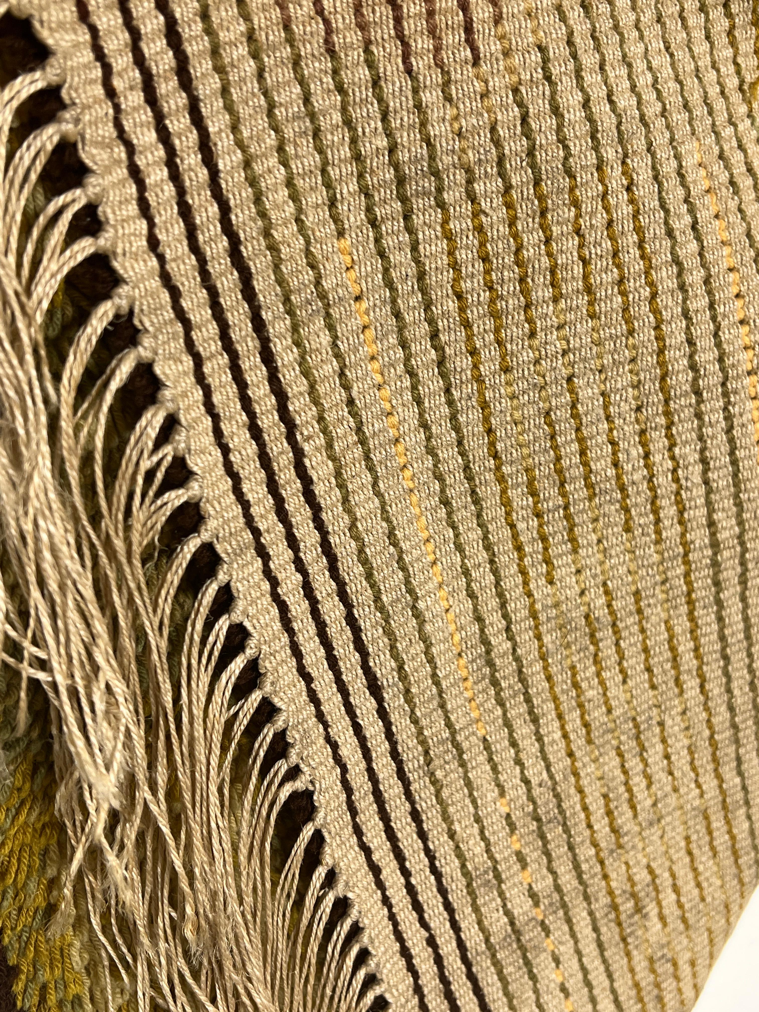 Tappeto o appendiabiti persiano d'epoca in lana Gabbeh datato 1964 In condizioni buone in vendita a Peabody, MA