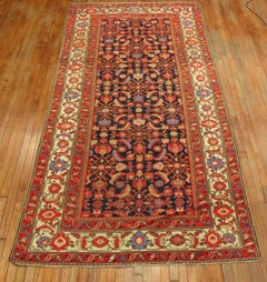 Vintage Persian Gallery Malayer Rug in Saturated Colors