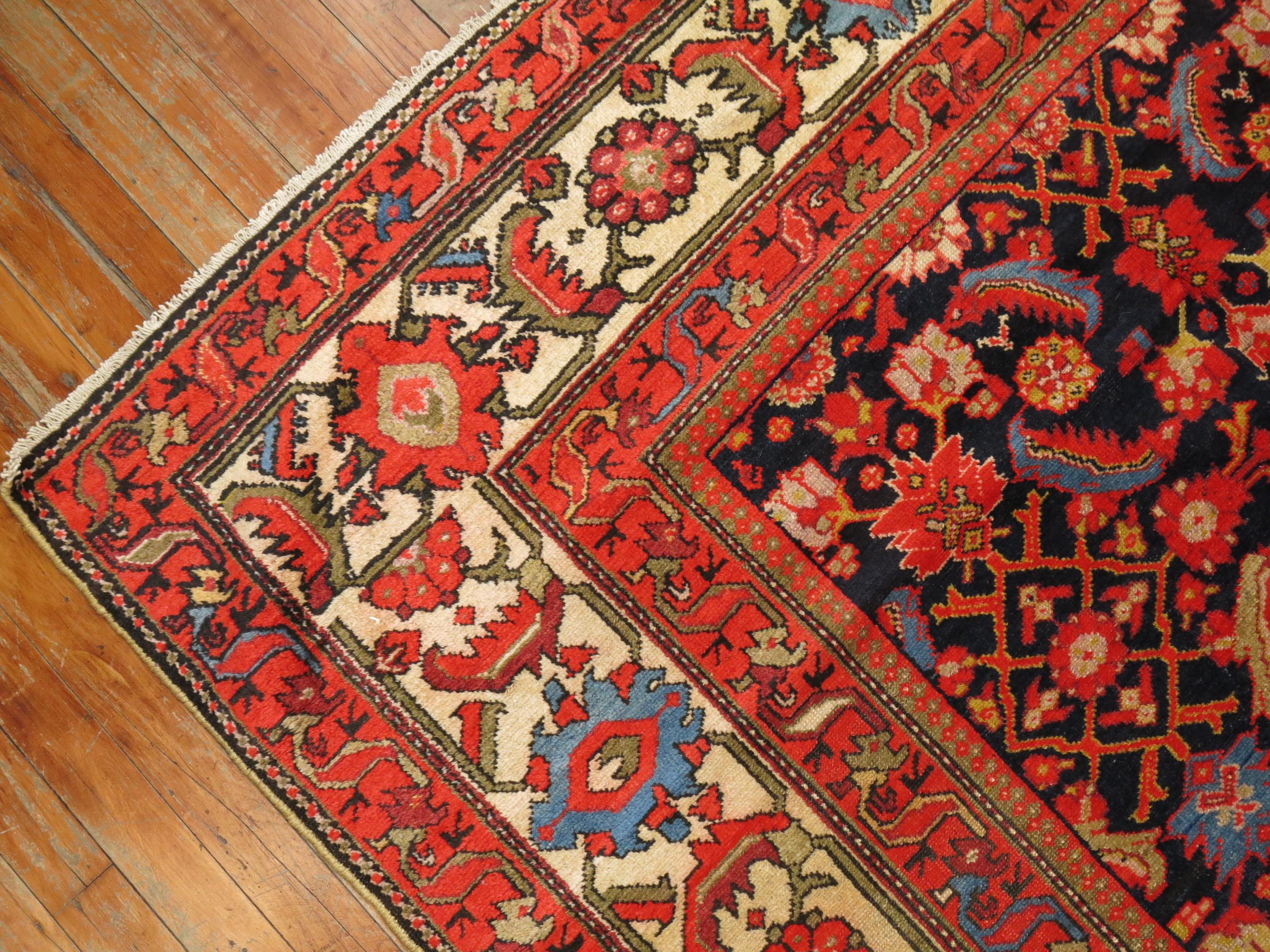 Persischer Galerie- Malayer-Teppich in gesättigten Farben im Angebot 2