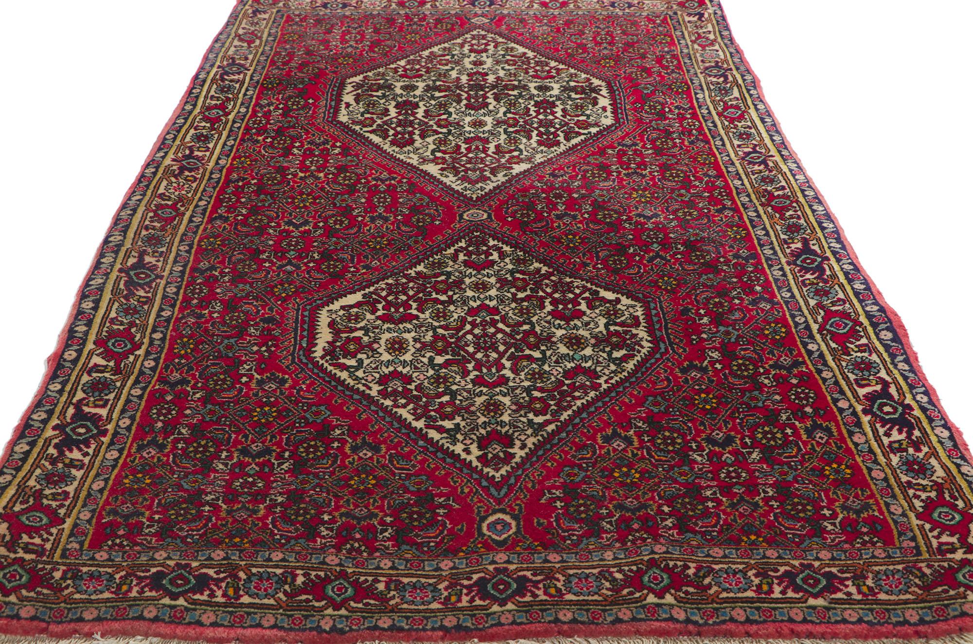 Persischer Bijar-Teppich aus den 1950er Jahren (Spanisch Kolonial) im Angebot