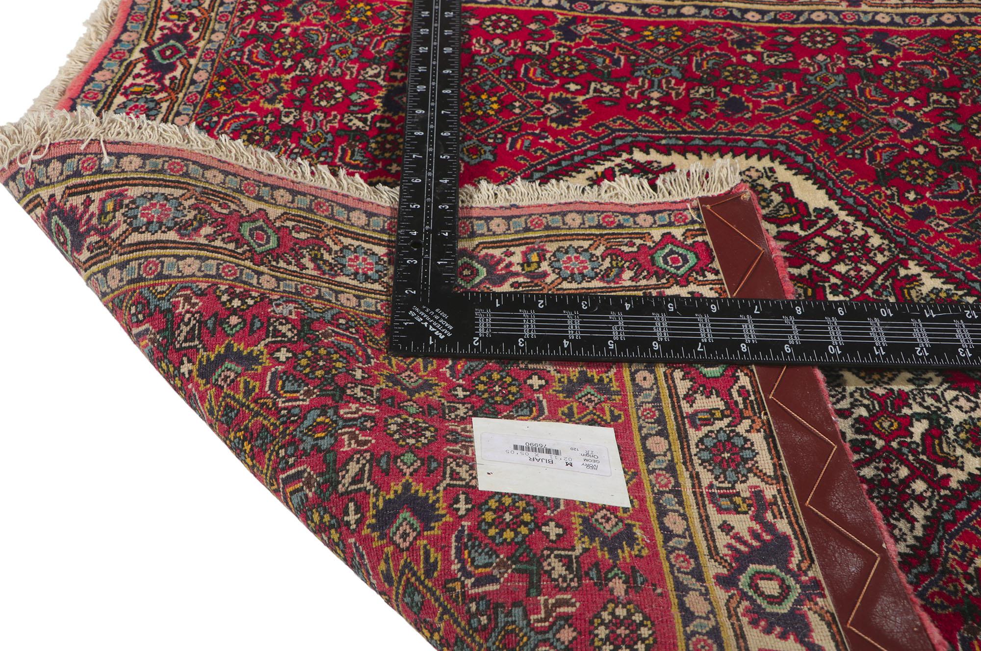 Persischer Bijar-Teppich aus den 1950er Jahren (Handgeknüpft) im Angebot