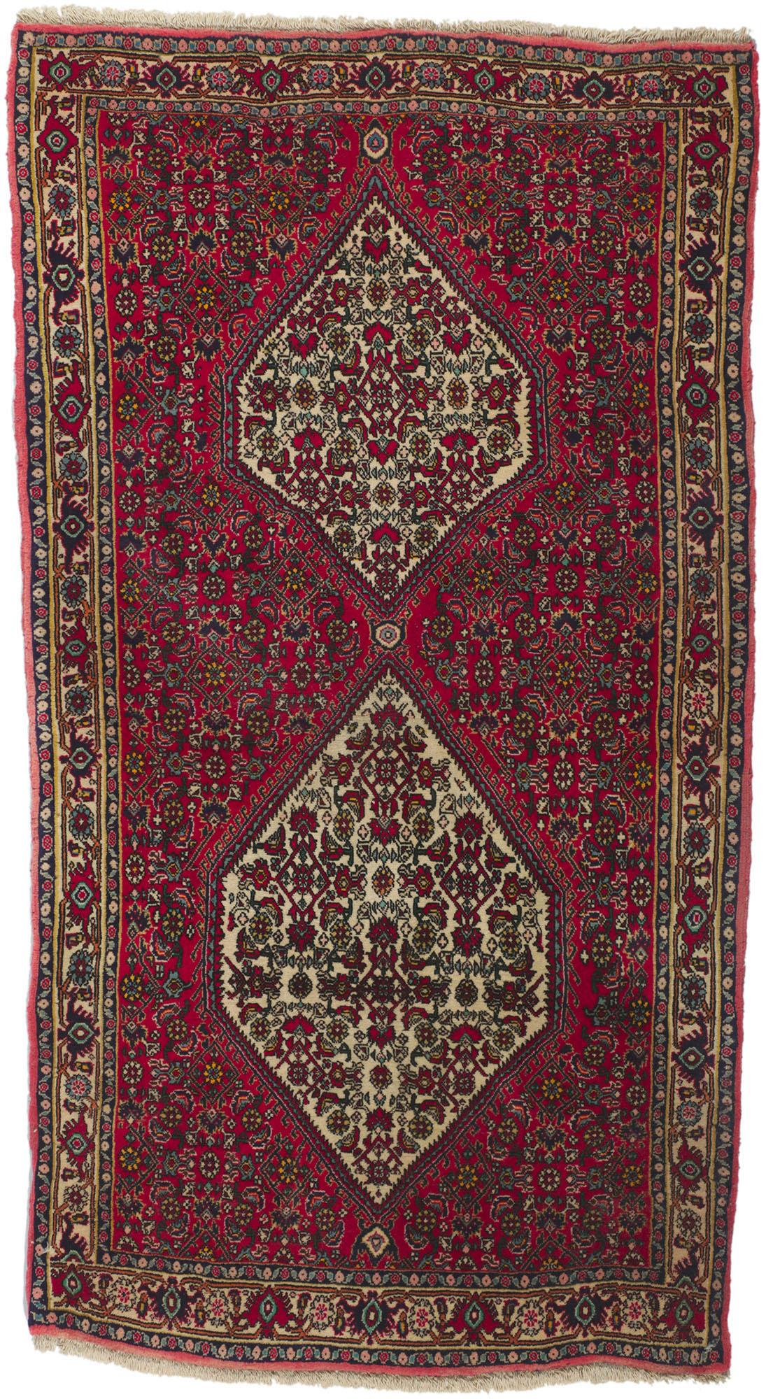 Persischer Bijar-Teppich aus den 1950er Jahren im Angebot 1