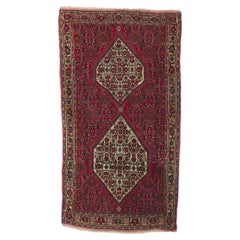 Alfombra persa Bijar de 1950
