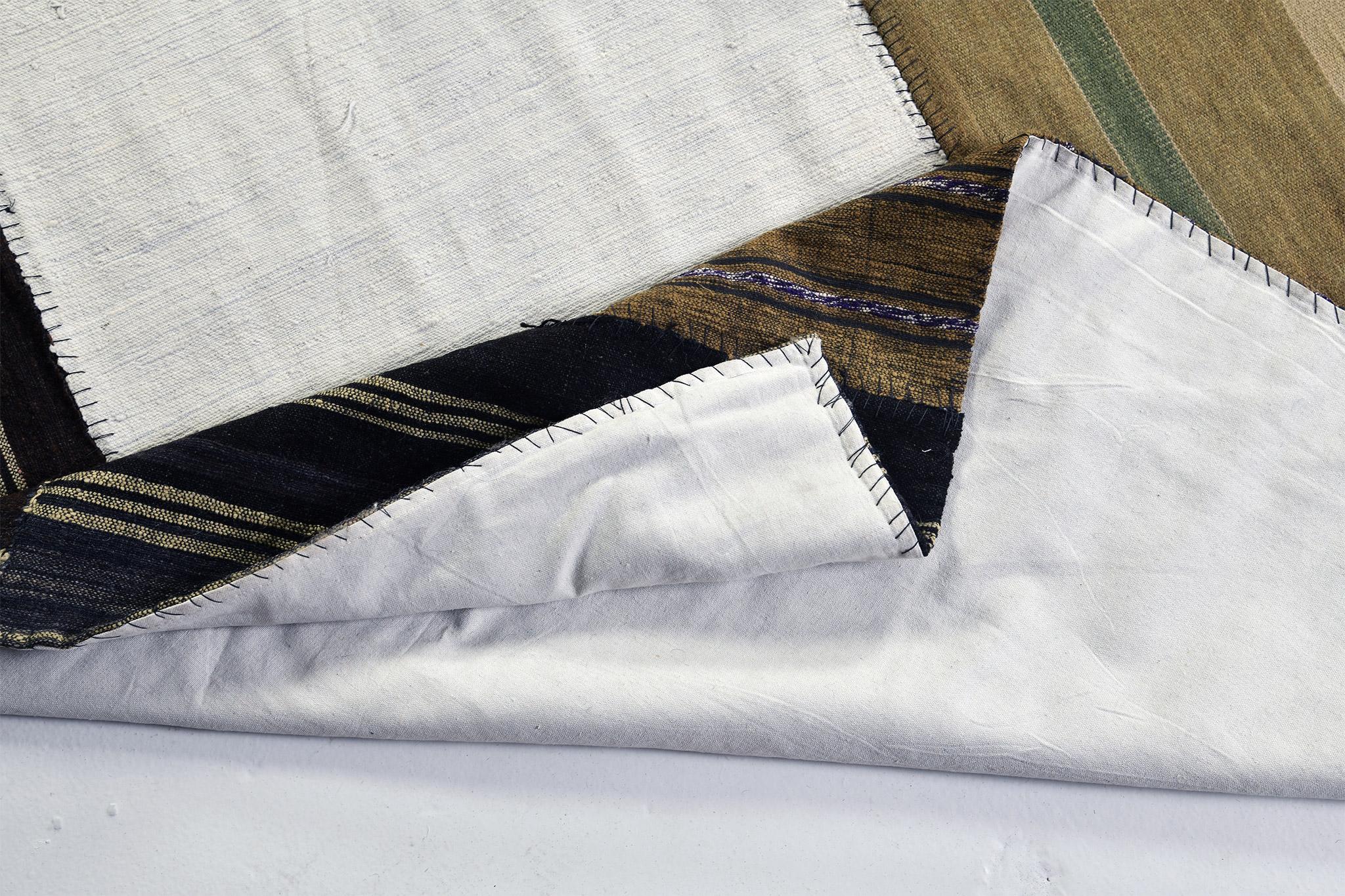 Vintage Persian Ghashghaei Kilim For Sale 6