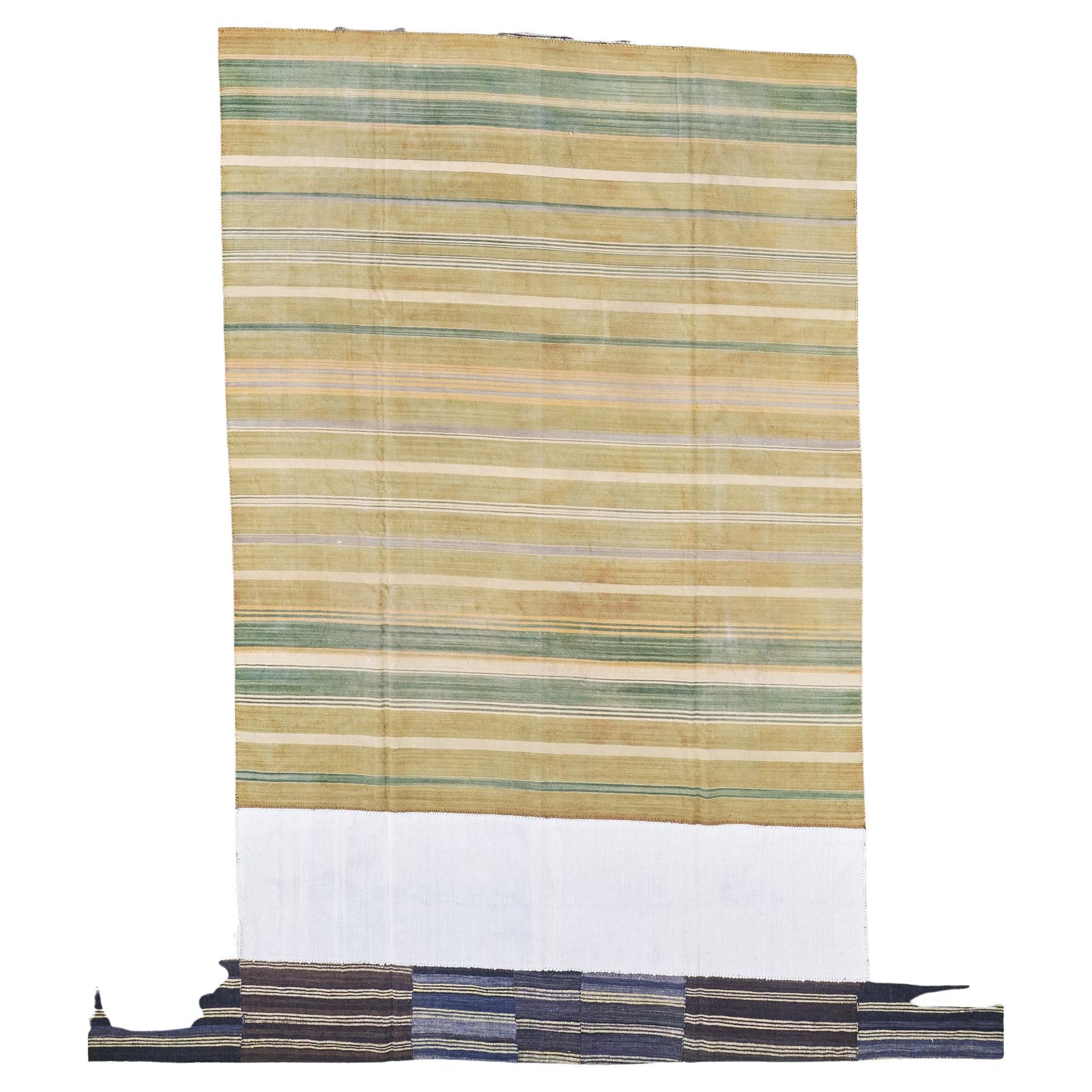 Vintage Persian Ghashghaei Kilim For Sale