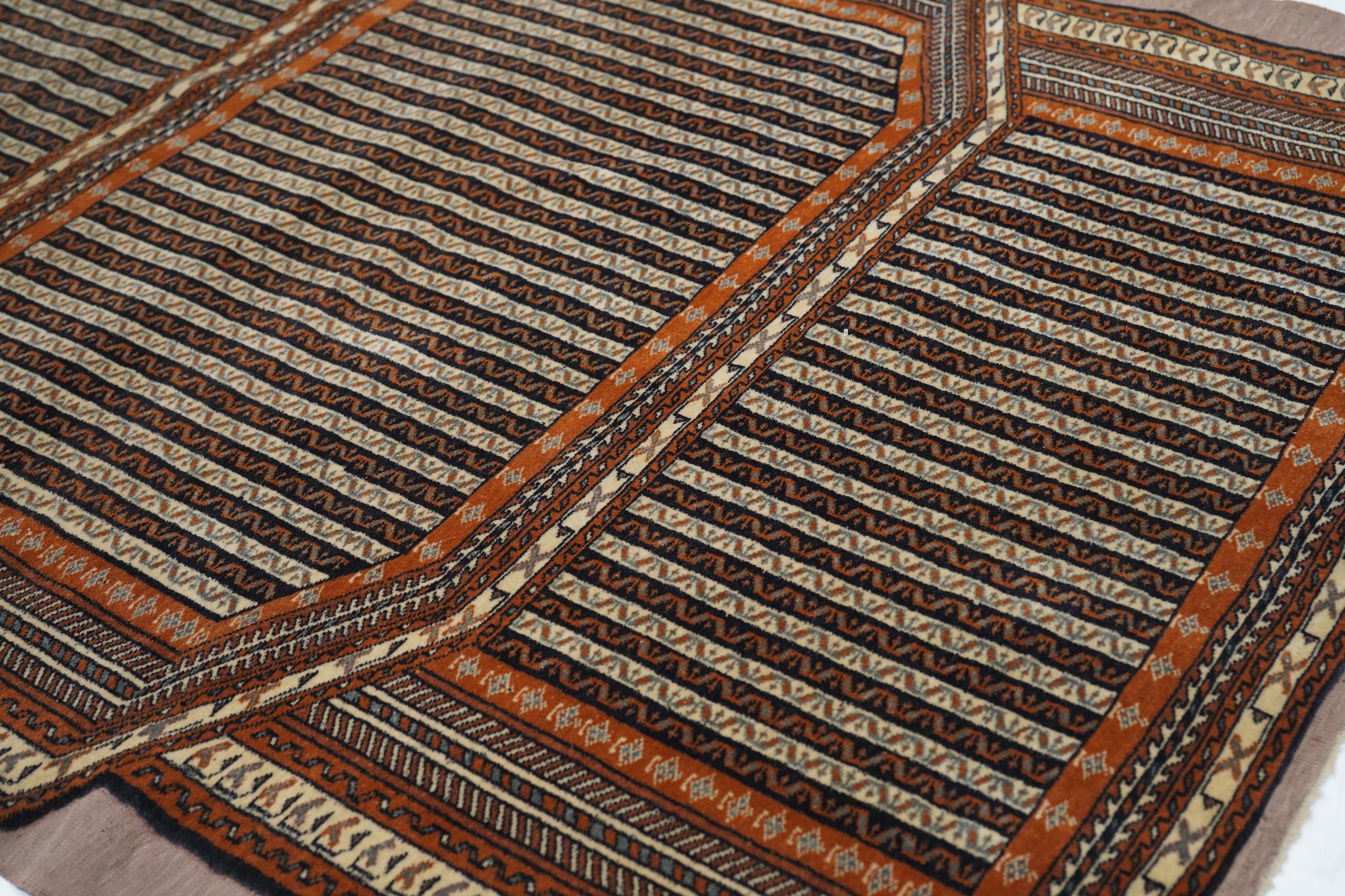 Alfombra Persa Ghouchan Vintage 3'9