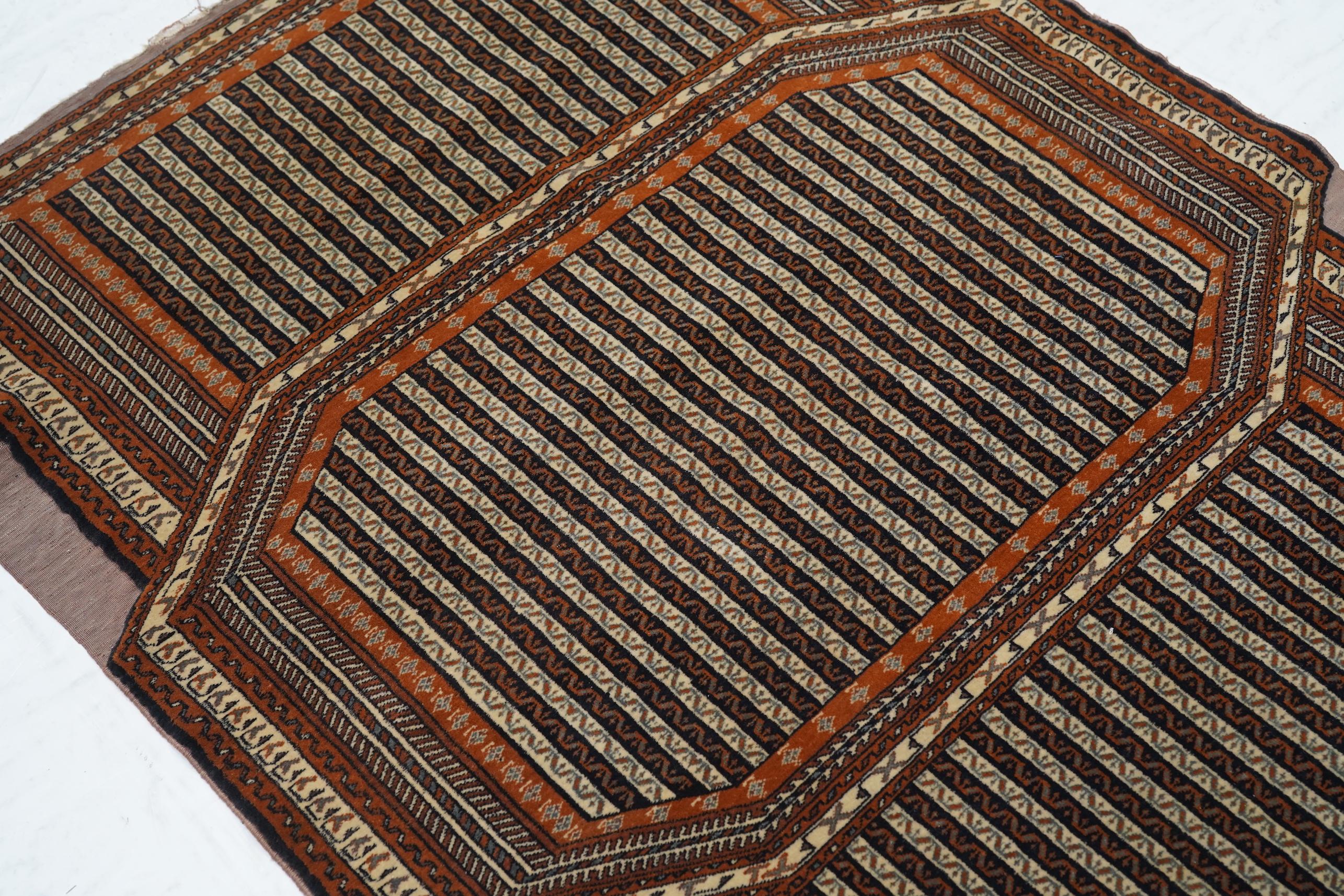 Alfombra Persa Ghouchan Vintage 3'9