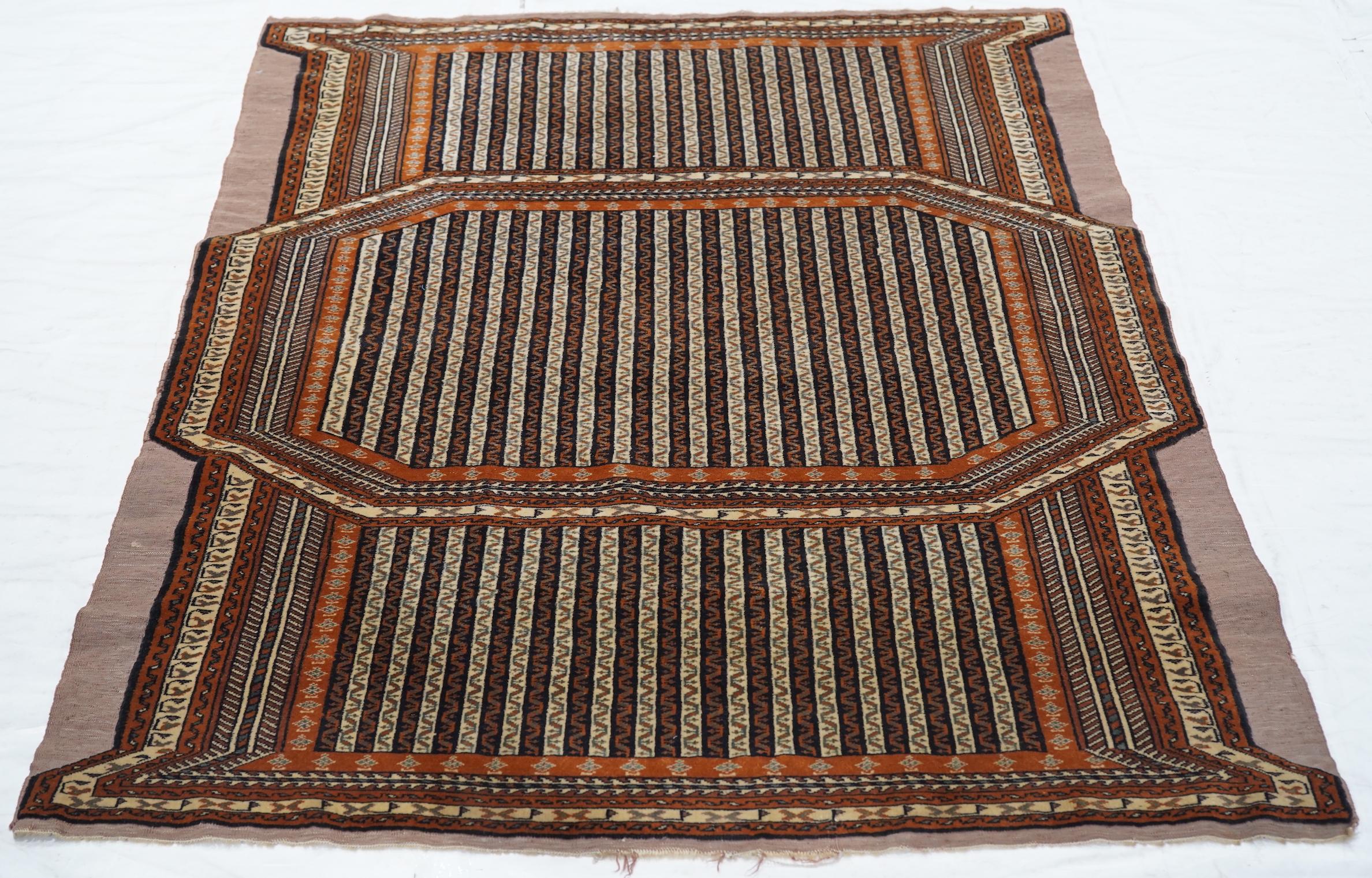 Alfombra Persa Ghouchan Vintage 3'9