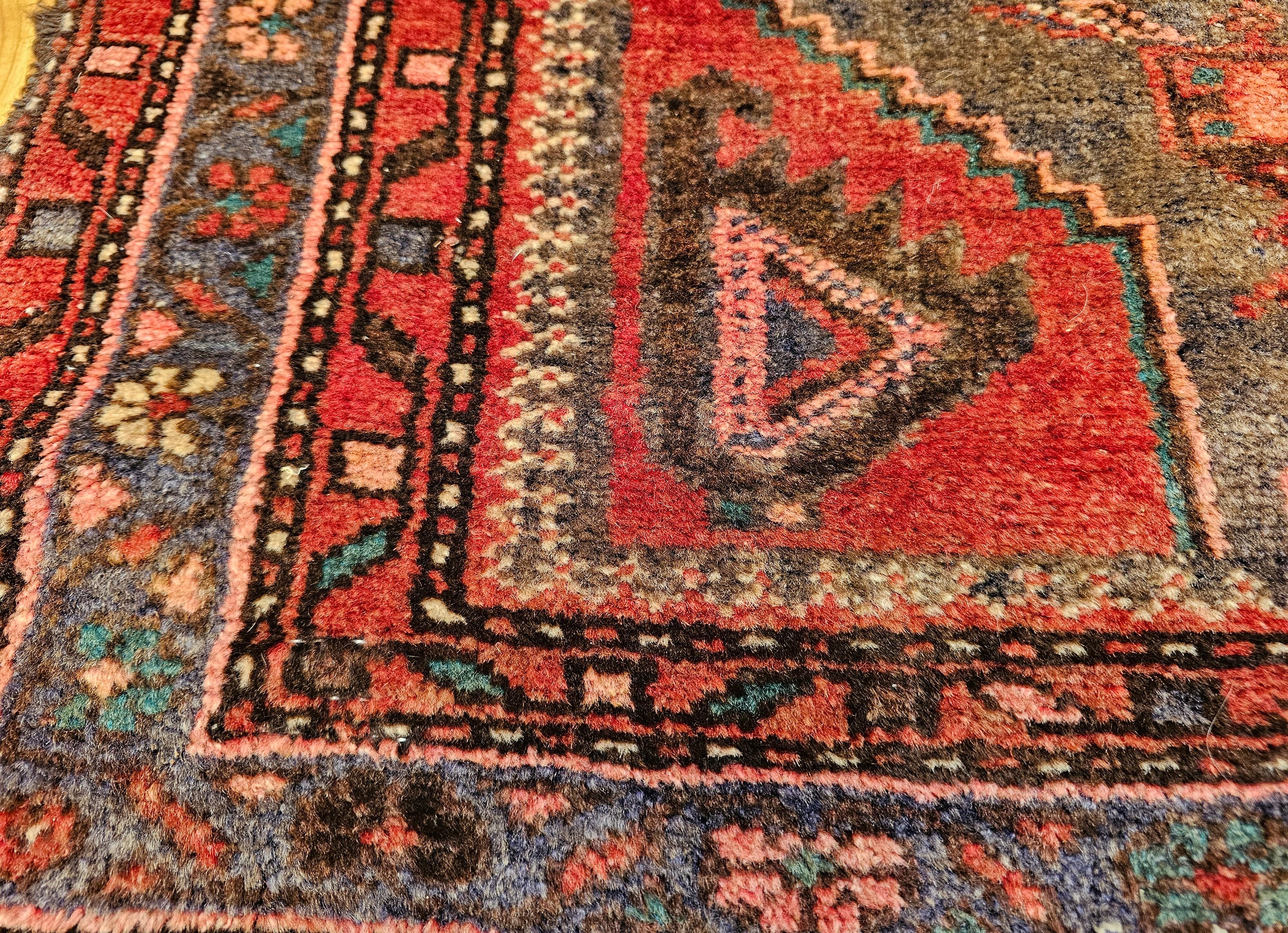 Altpersischer Hamadan-Teppich im Angebot 4