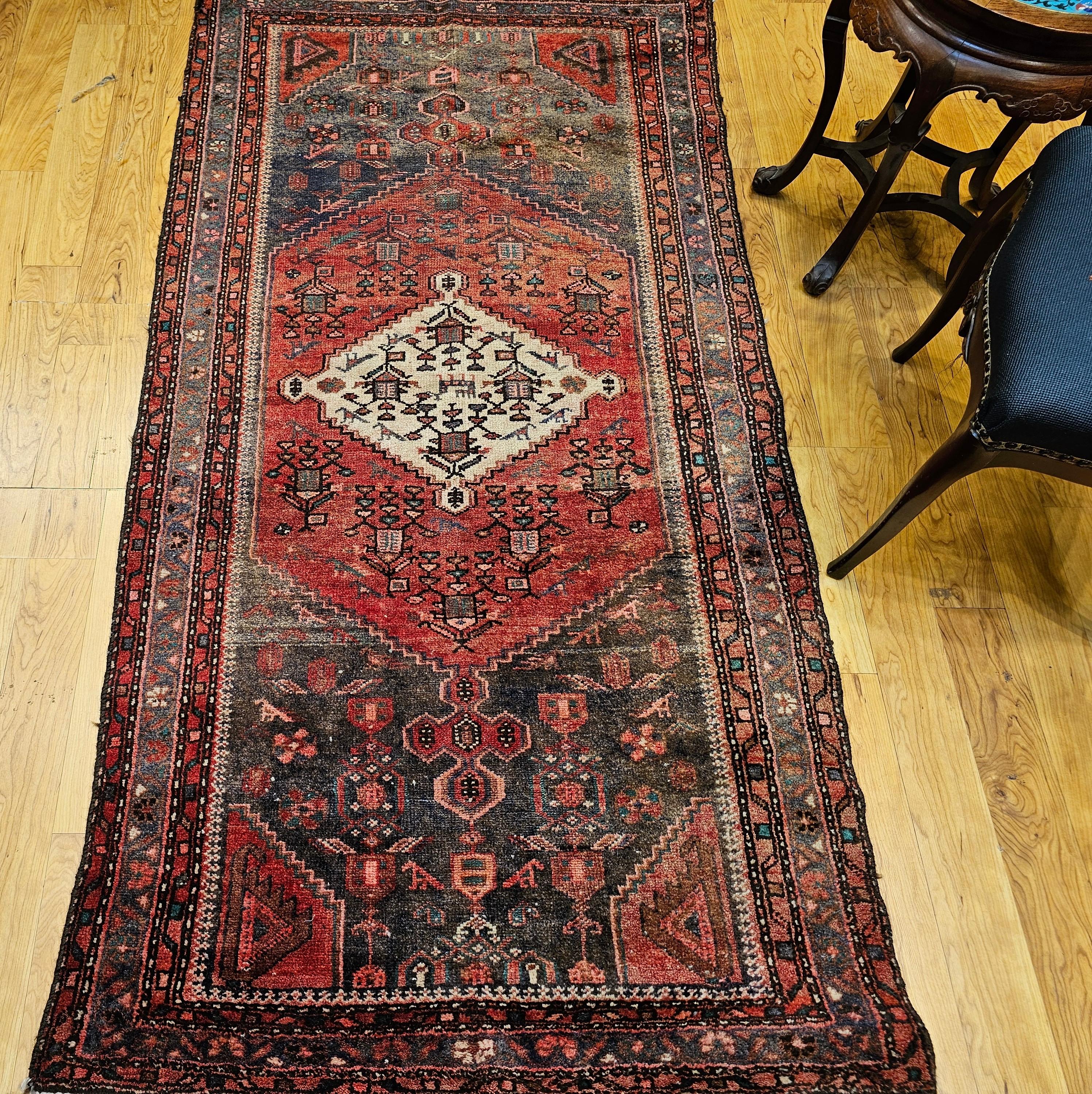 Altpersischer Hamadan-Teppich im Angebot 13