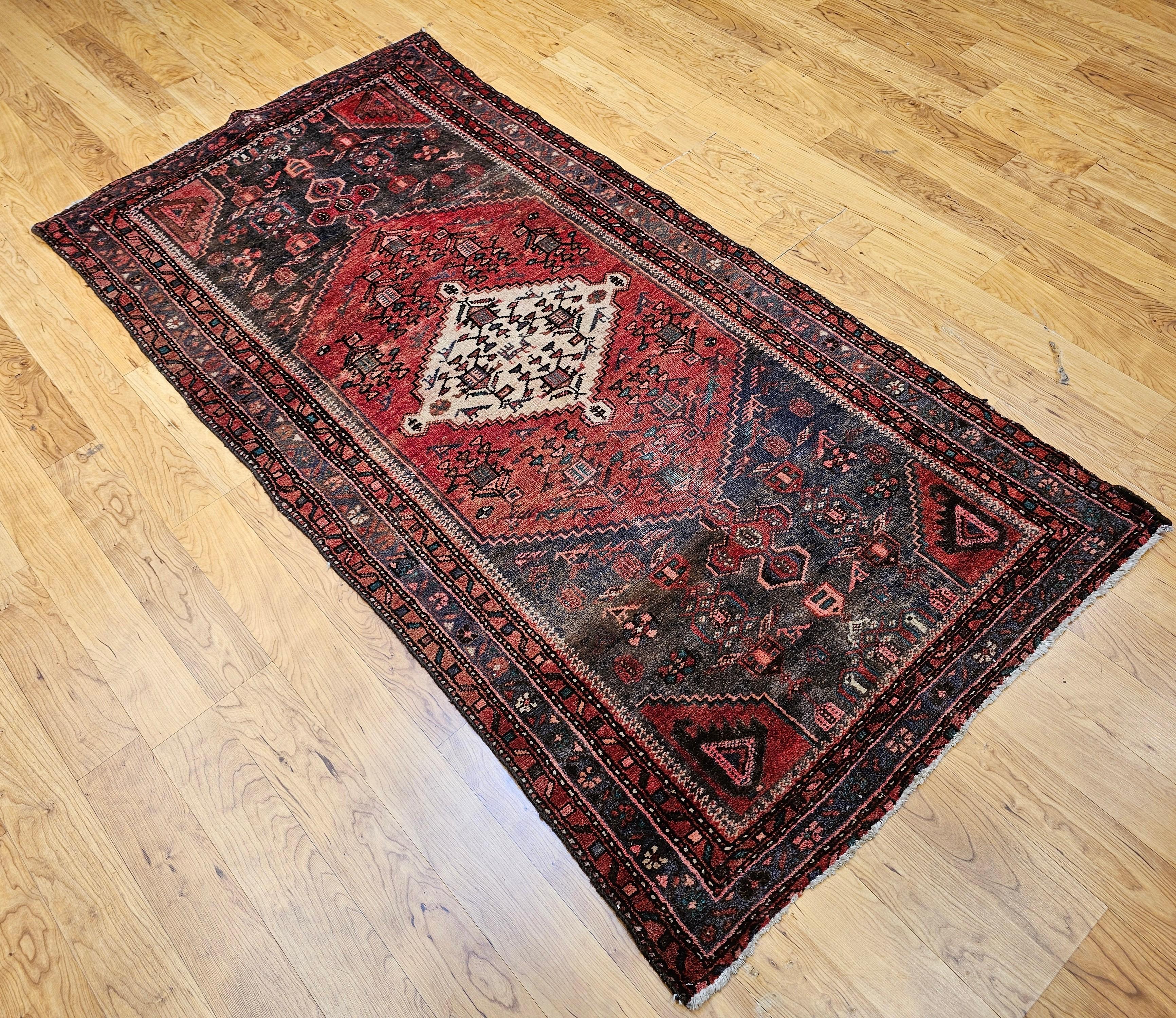 Altpersischer Hamadan-Teppich (Persisch) im Angebot