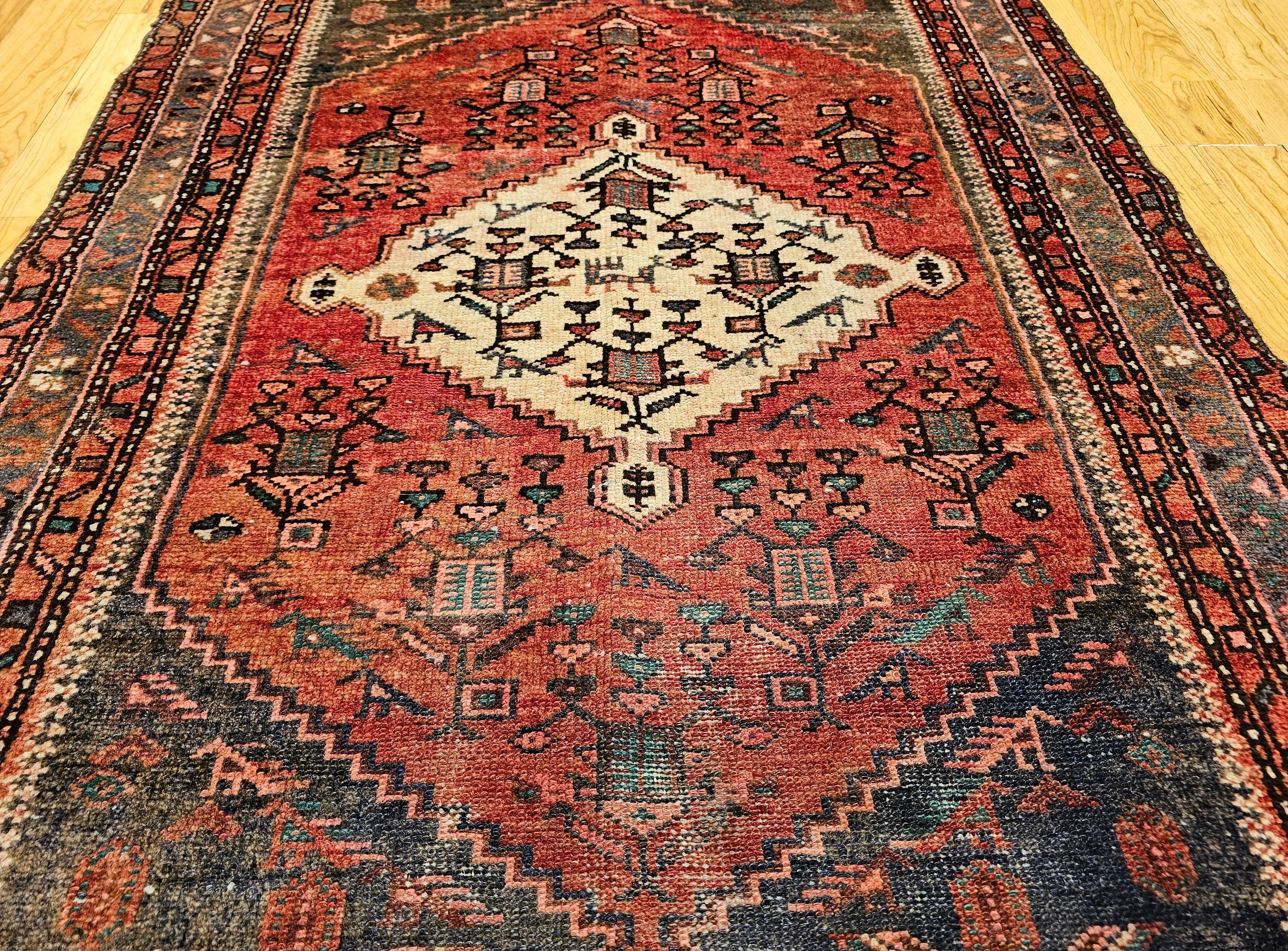 Altpersischer Hamadan-Teppich im Angebot 1