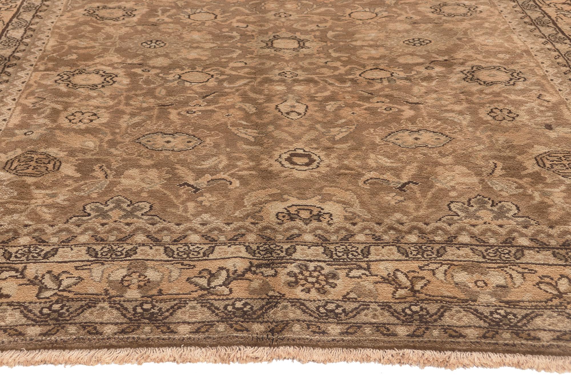 Persischer Vintage-Teppich, 05'10 x 10'04 (Handgeknüpft) im Angebot