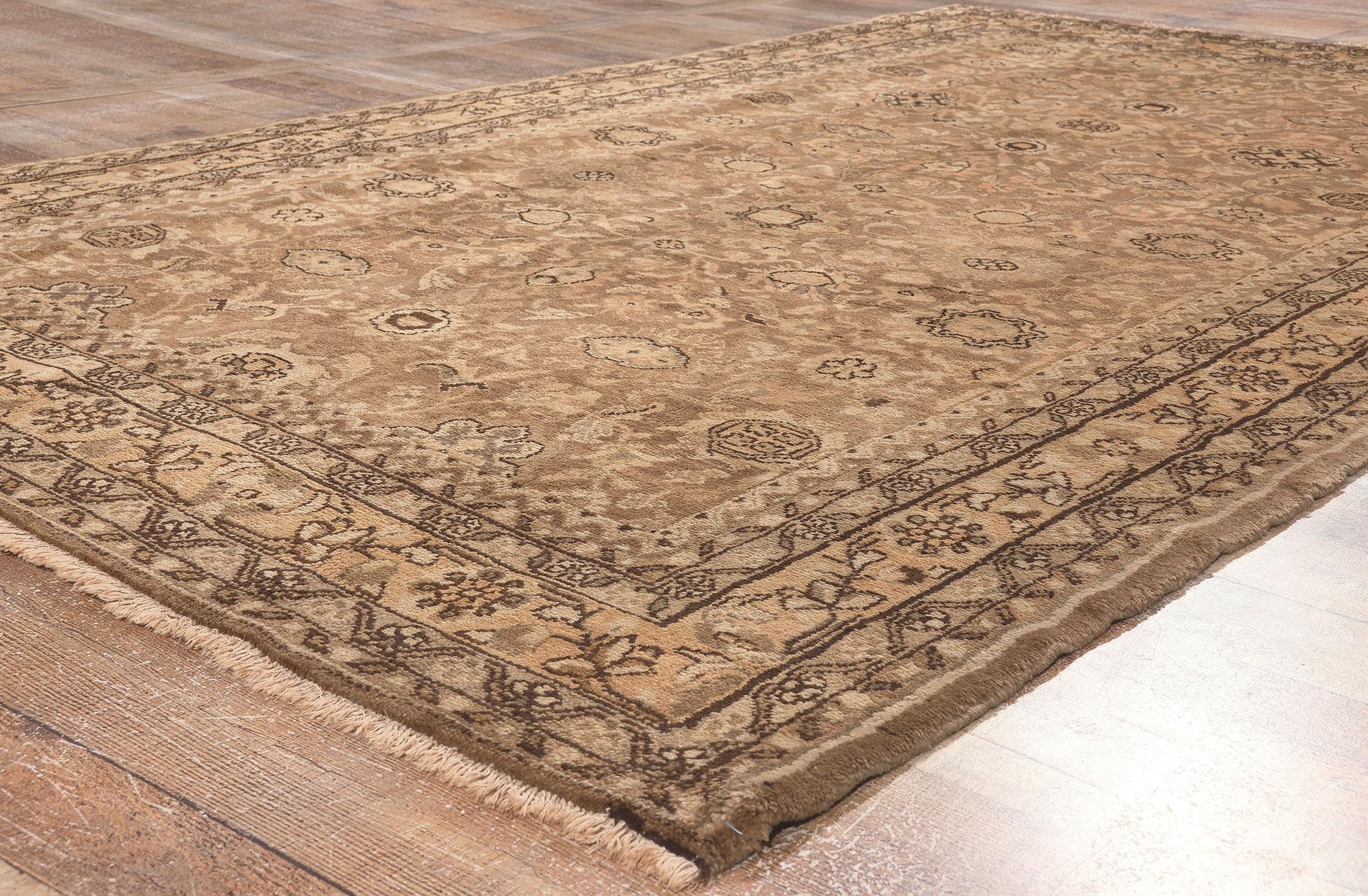 Persischer Vintage-Teppich, 05'10 x 10'04 (Wolle) im Angebot