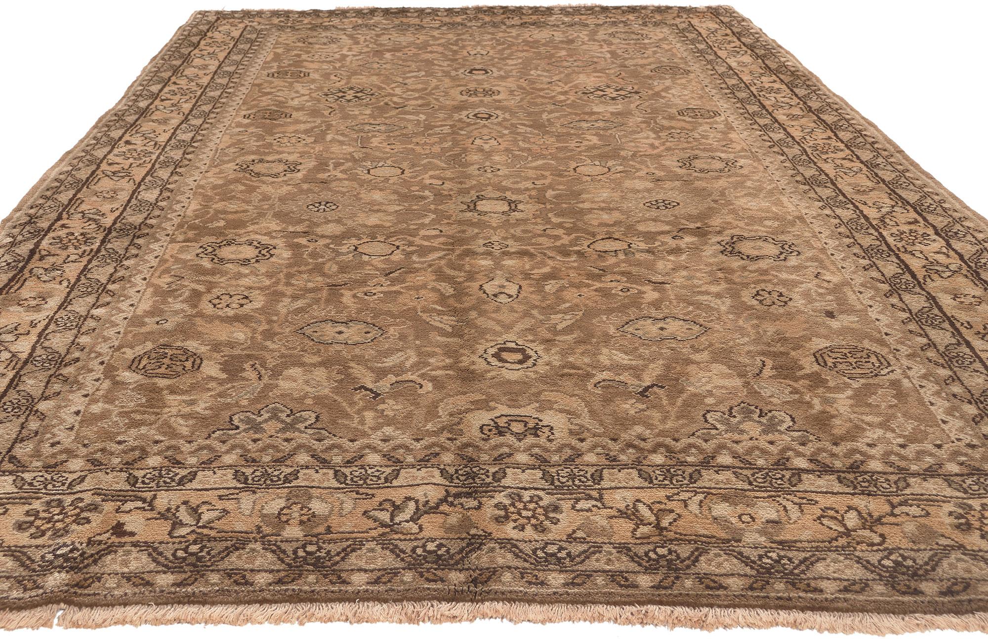 Persischer Vintage-Teppich, 05'10 x 10'04 (Malayer) im Angebot