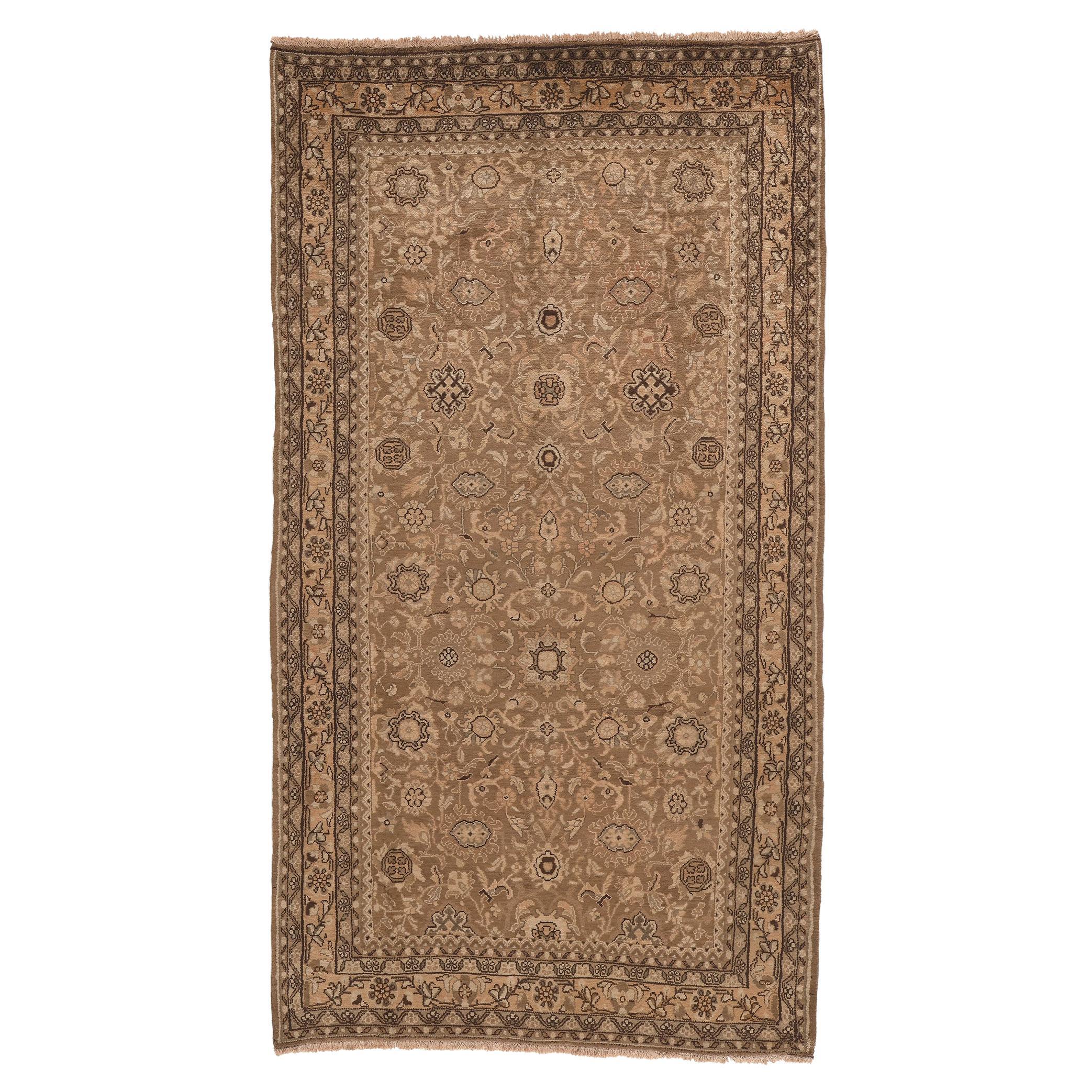 Vintage Persian Carpet, 05'10 x 10'04