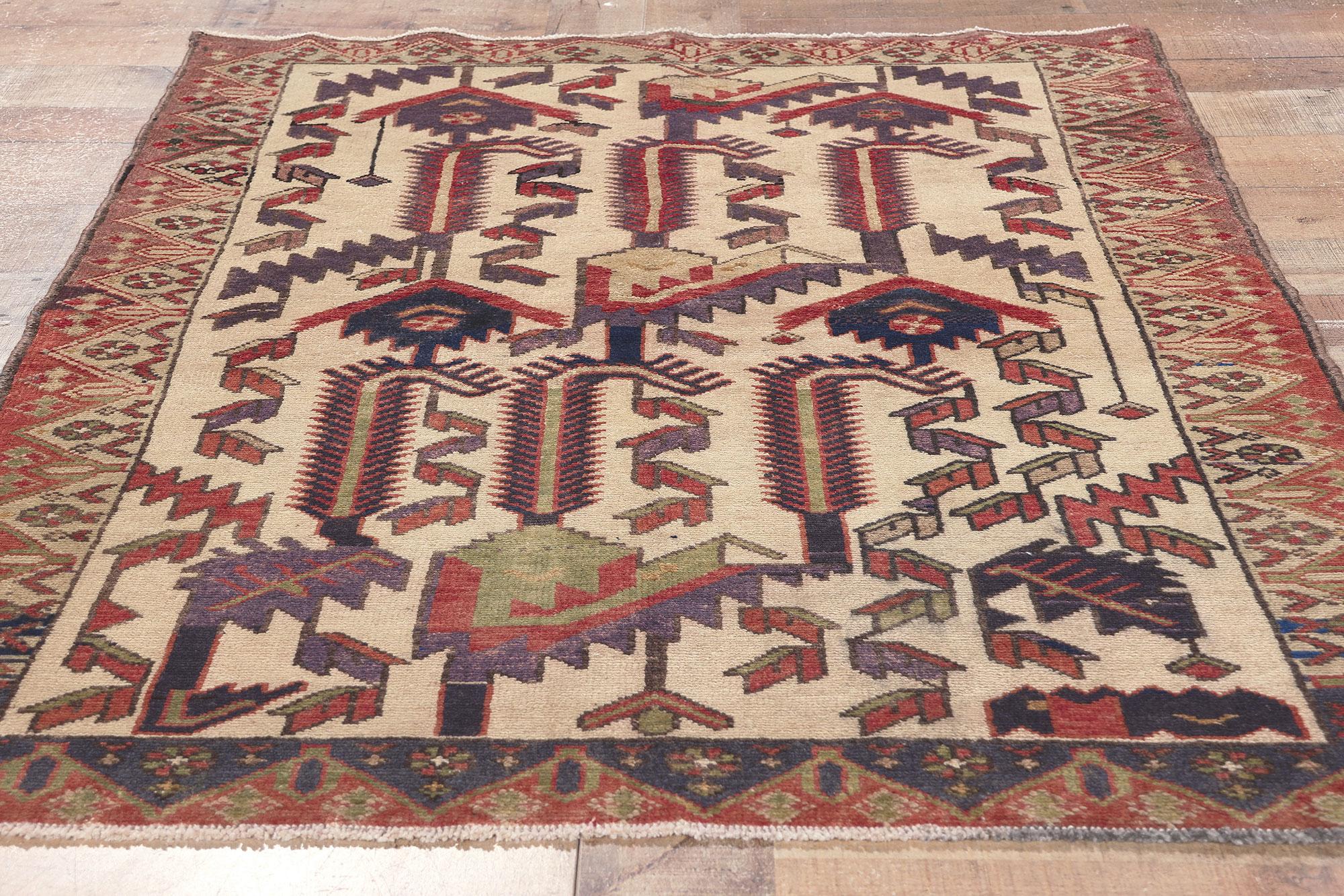 Persischer Hamadan Malayer-Teppich im Vintage-Stil im Angebot 2