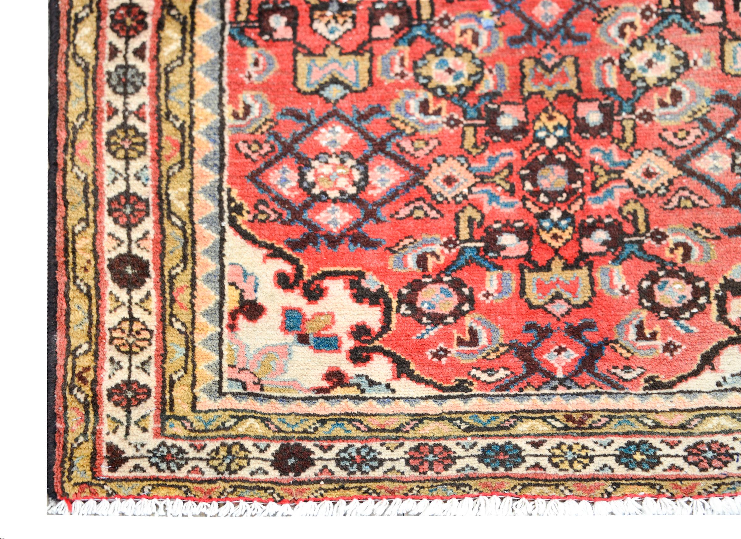 Persischer Hamadan-Teppich aus Persien im Angebot 3