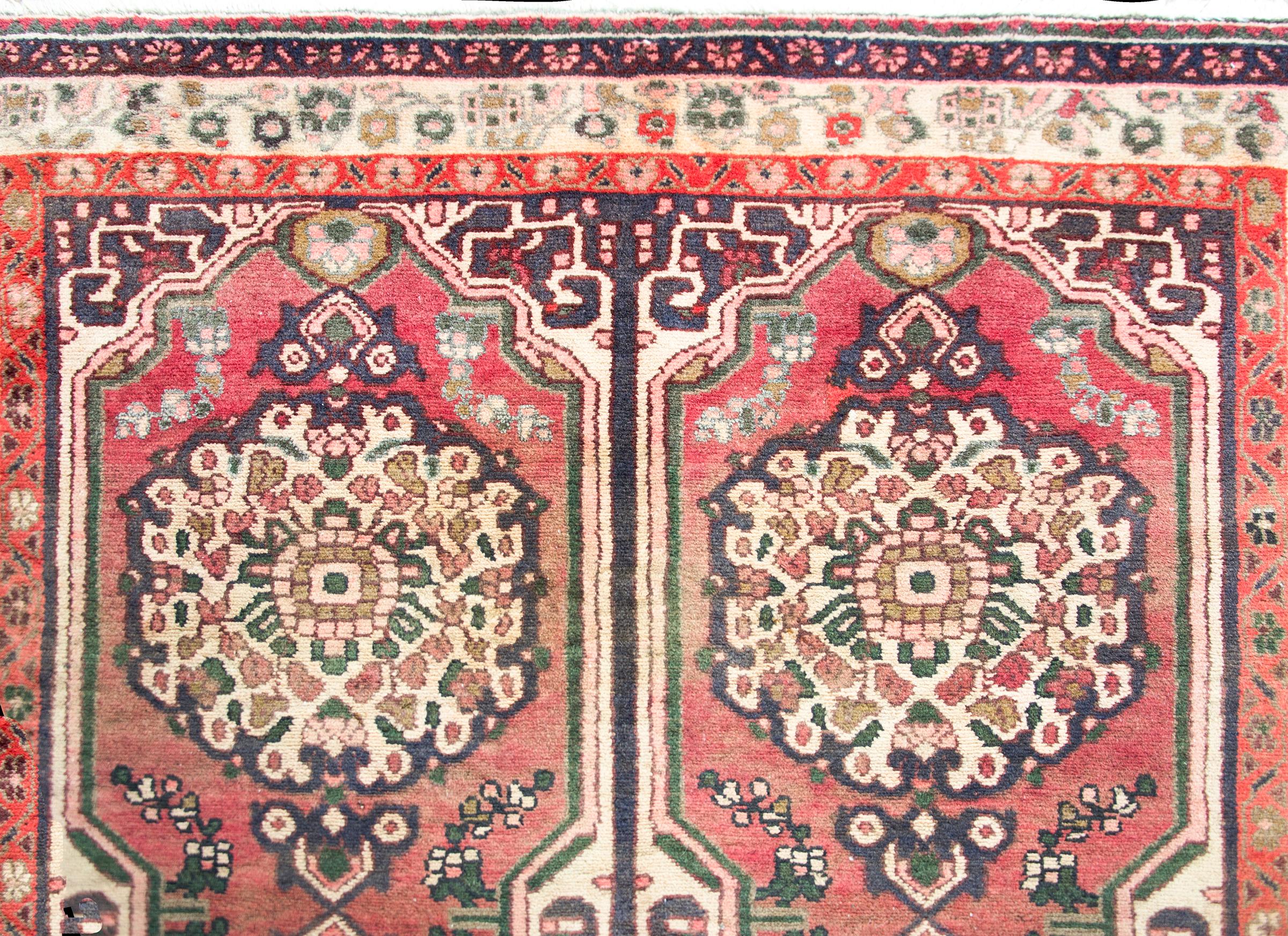 Vintage Persian Hamadan Rug For Sale 3