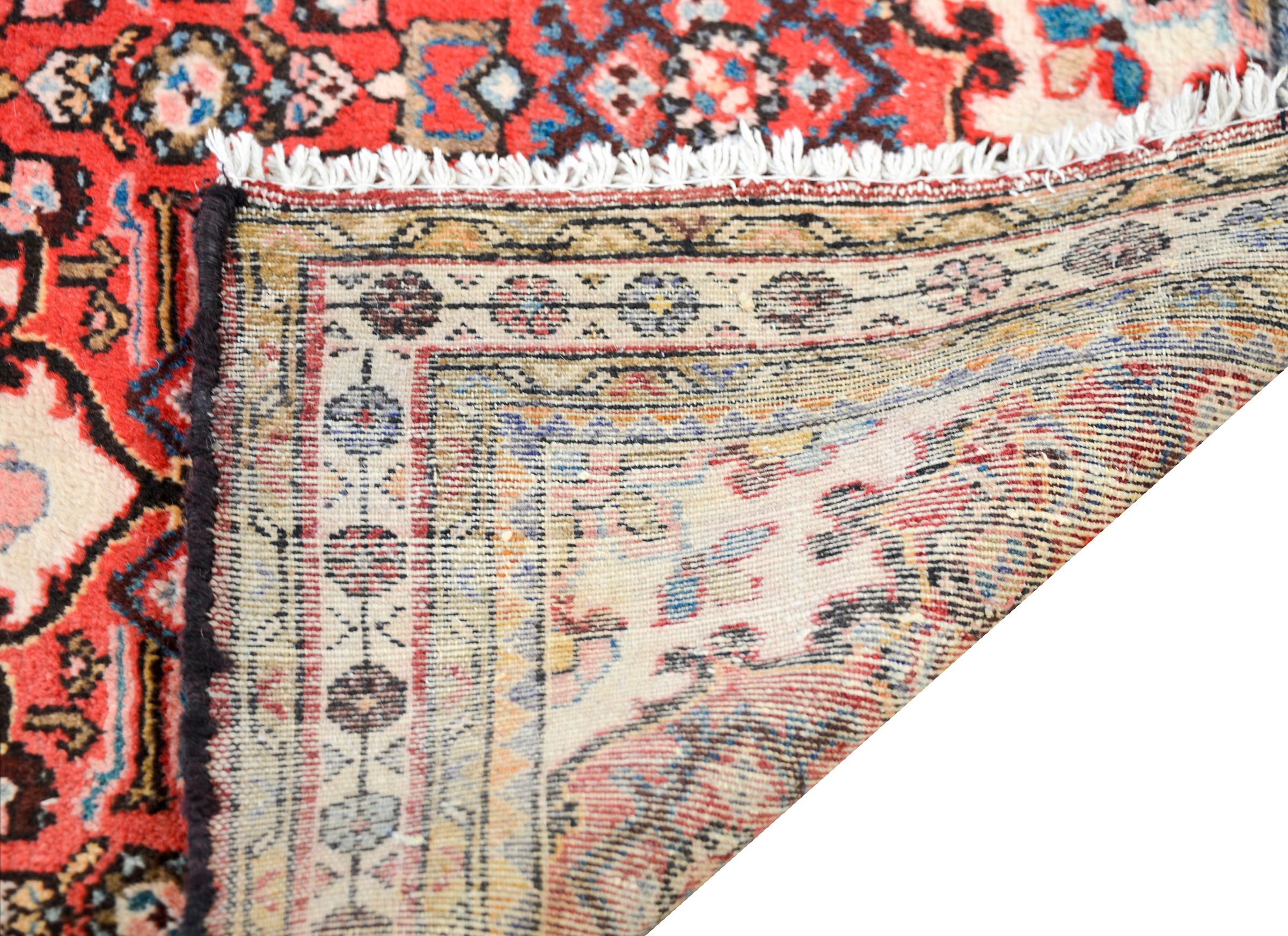 Persischer Hamadan-Teppich aus Persien im Angebot 4