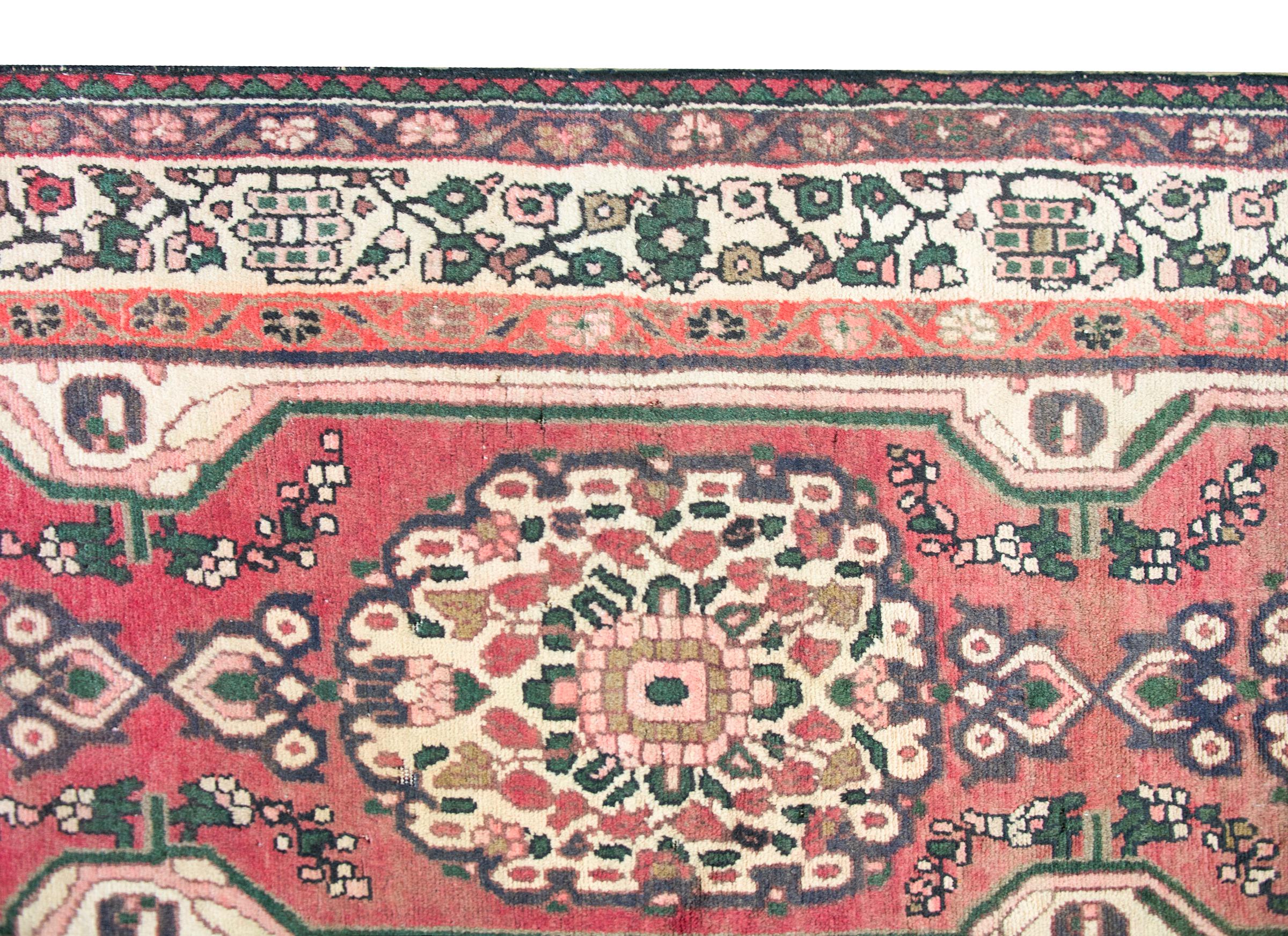Vintage Persian Hamadan Rug For Sale 4