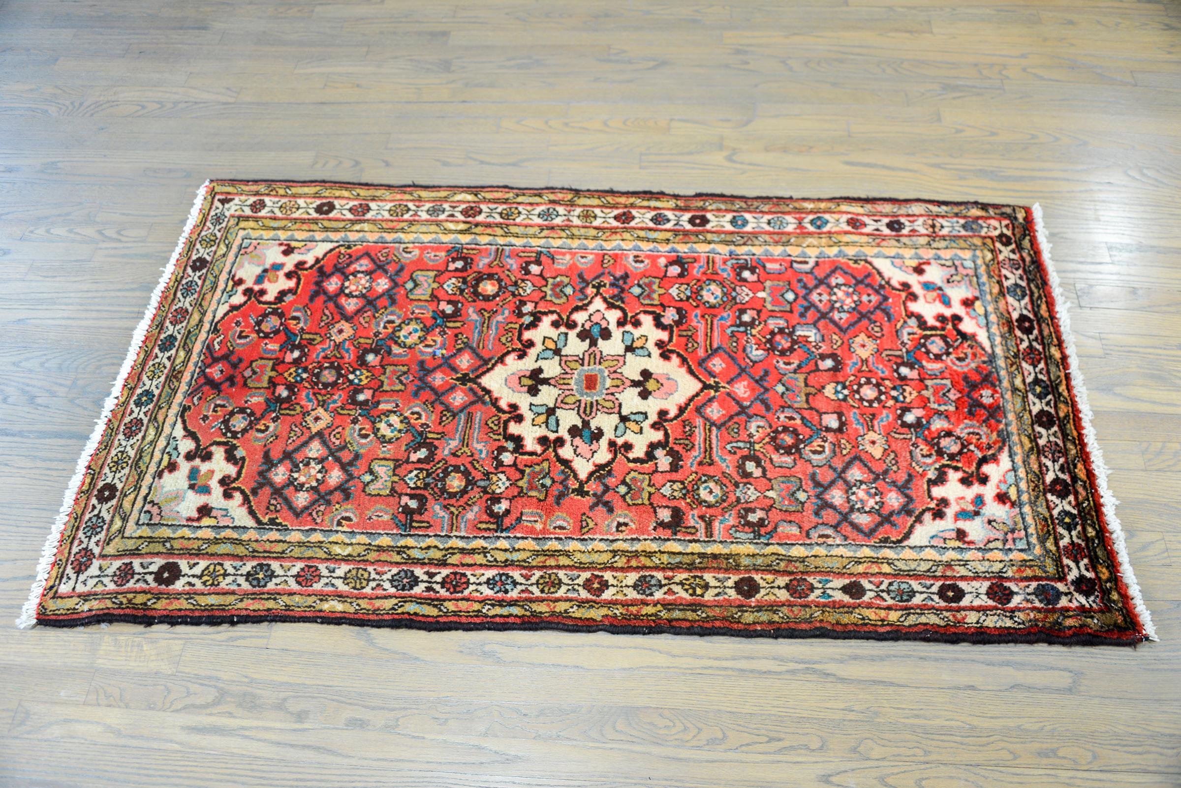 Persischer Hamadan-Teppich aus Persien im Angebot 5