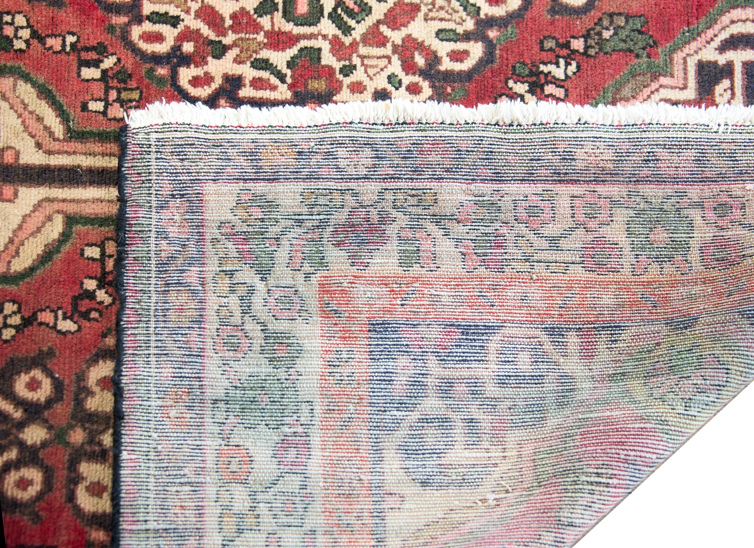 Vintage Persian Hamadan Rug For Sale 6