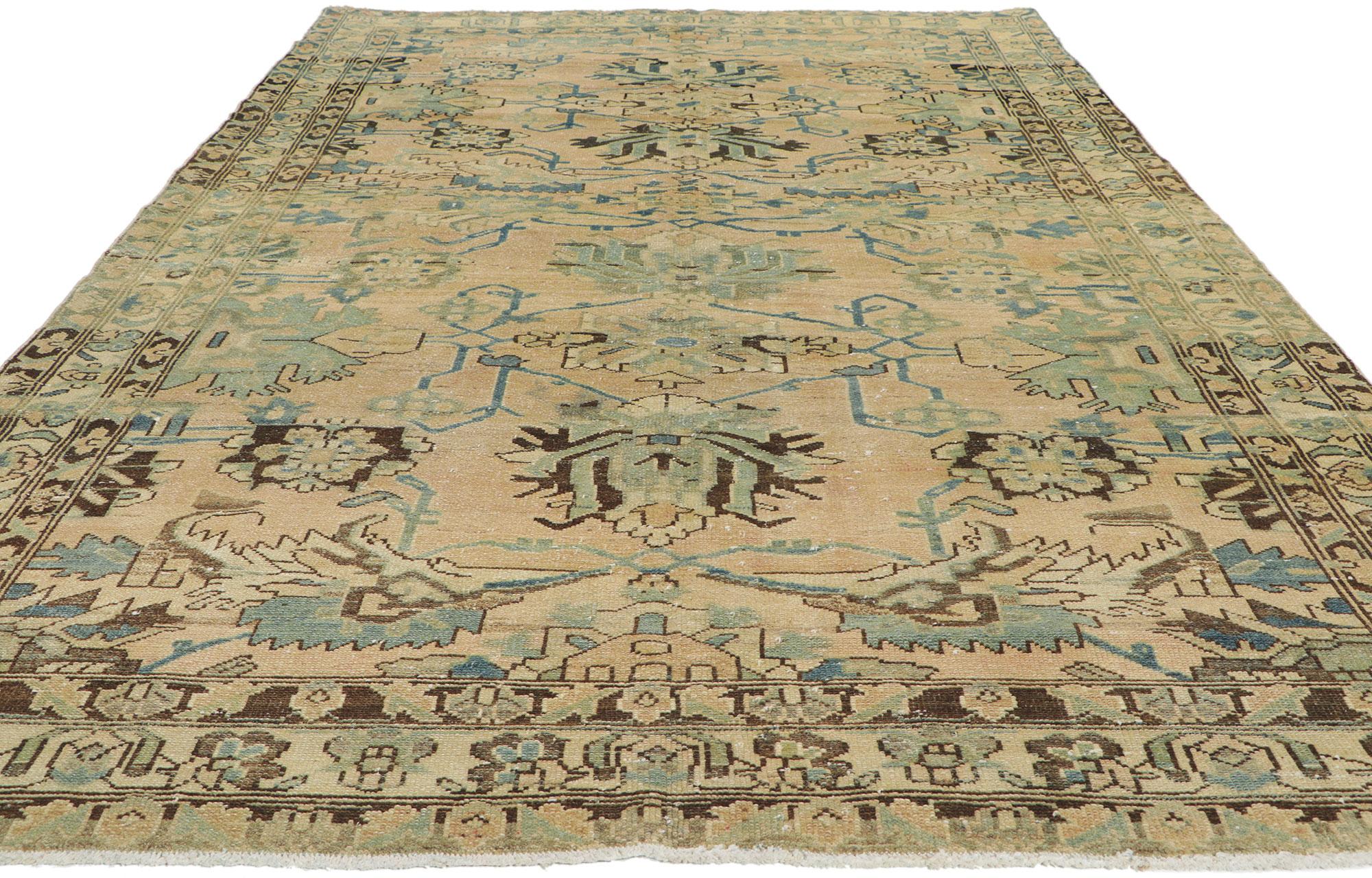 Alter persischer Hamadan-Teppich (Moderne) im Angebot