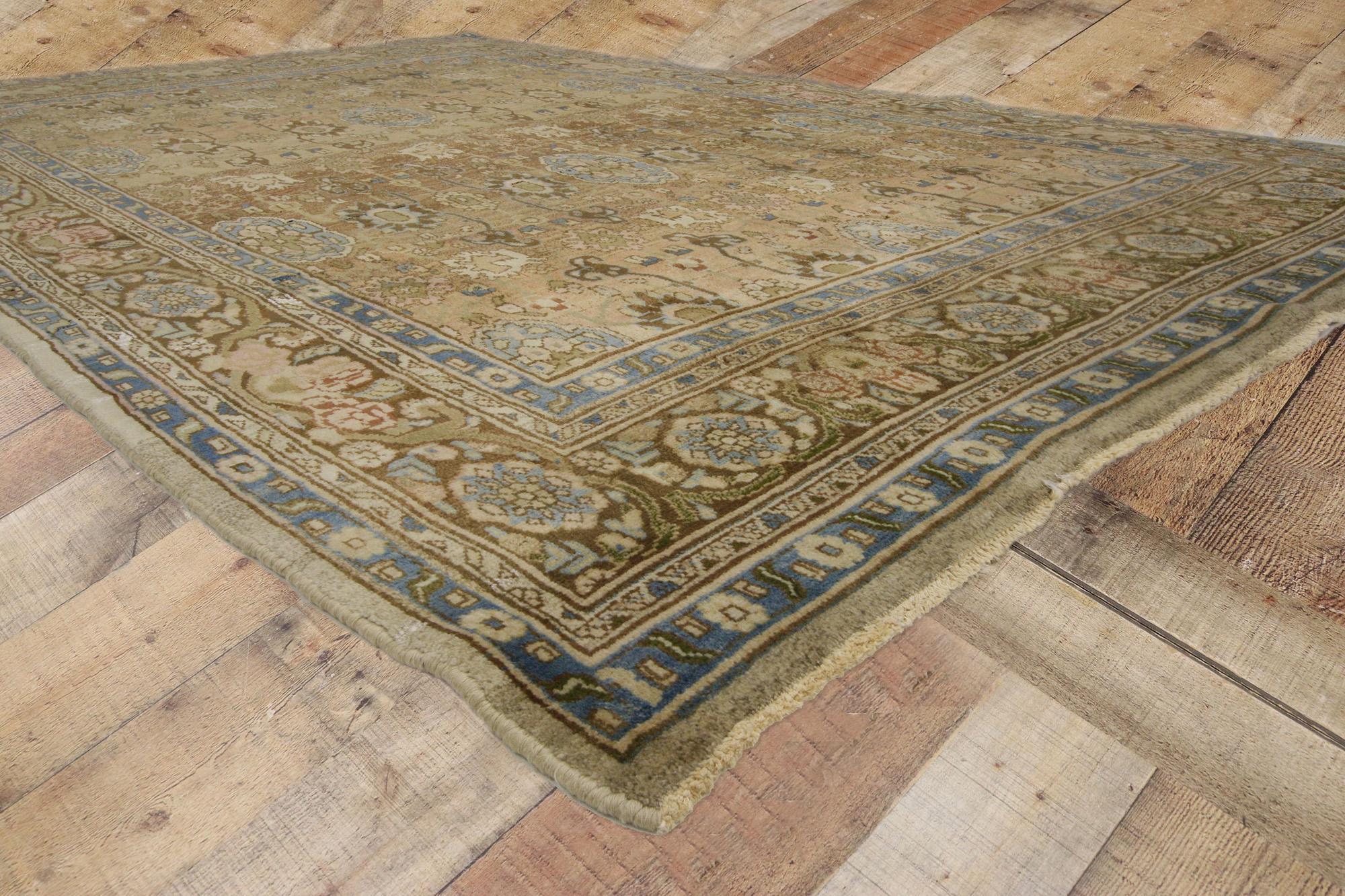 Tappeto persiano Hamadan degli anni '50 con stile moderno In condizioni buone in vendita a Dallas, TX