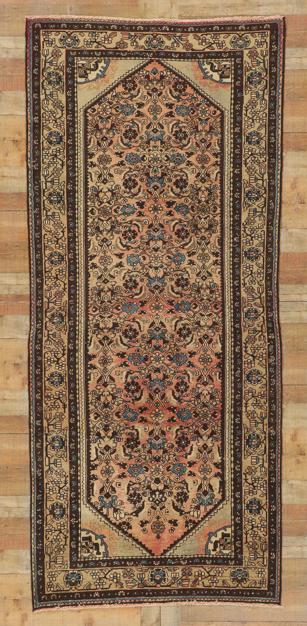 Alter persischer Hamadan-Teppich (Handgeknüpft) im Angebot