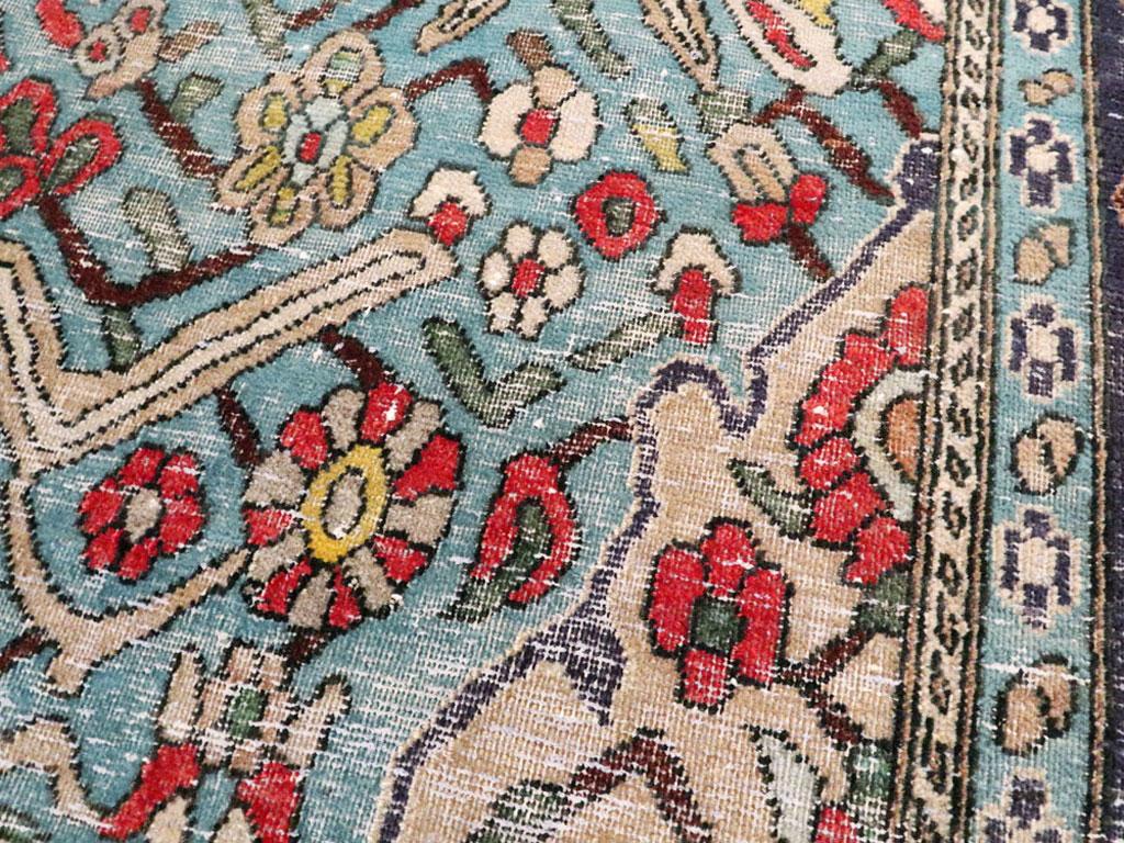 Wool Vintage Persian Hamadan Rug For Sale