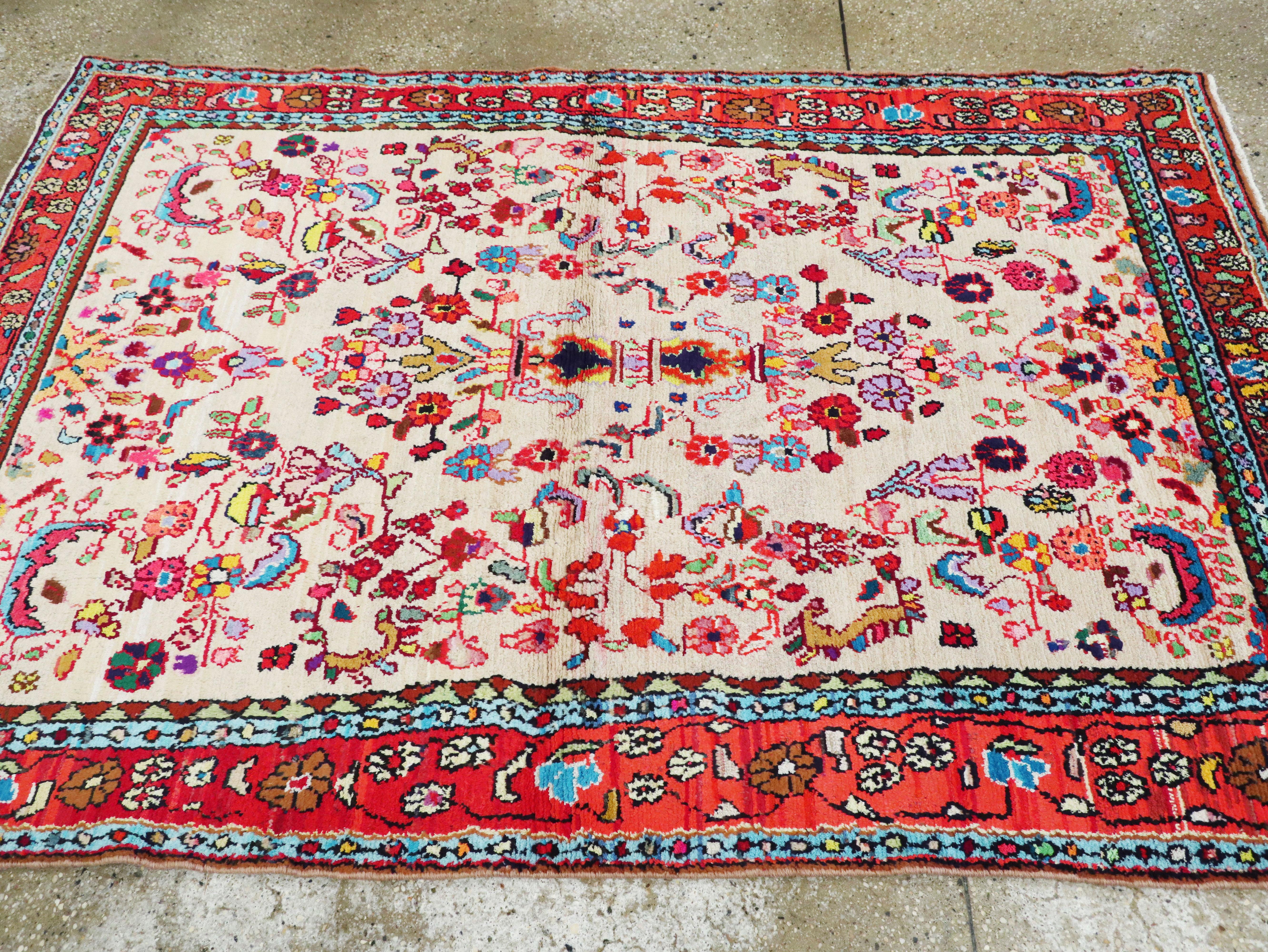 Persischer Hamadan-Teppich aus Persien im Angebot 1