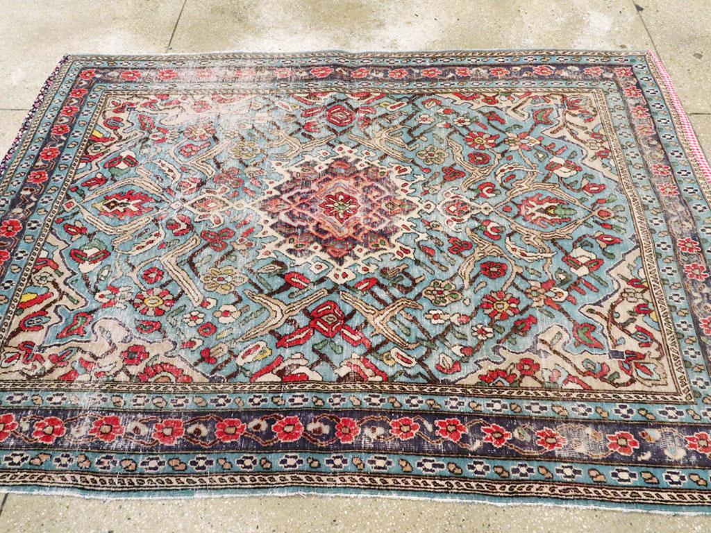 Vintage Persian Hamadan Rug For Sale 2