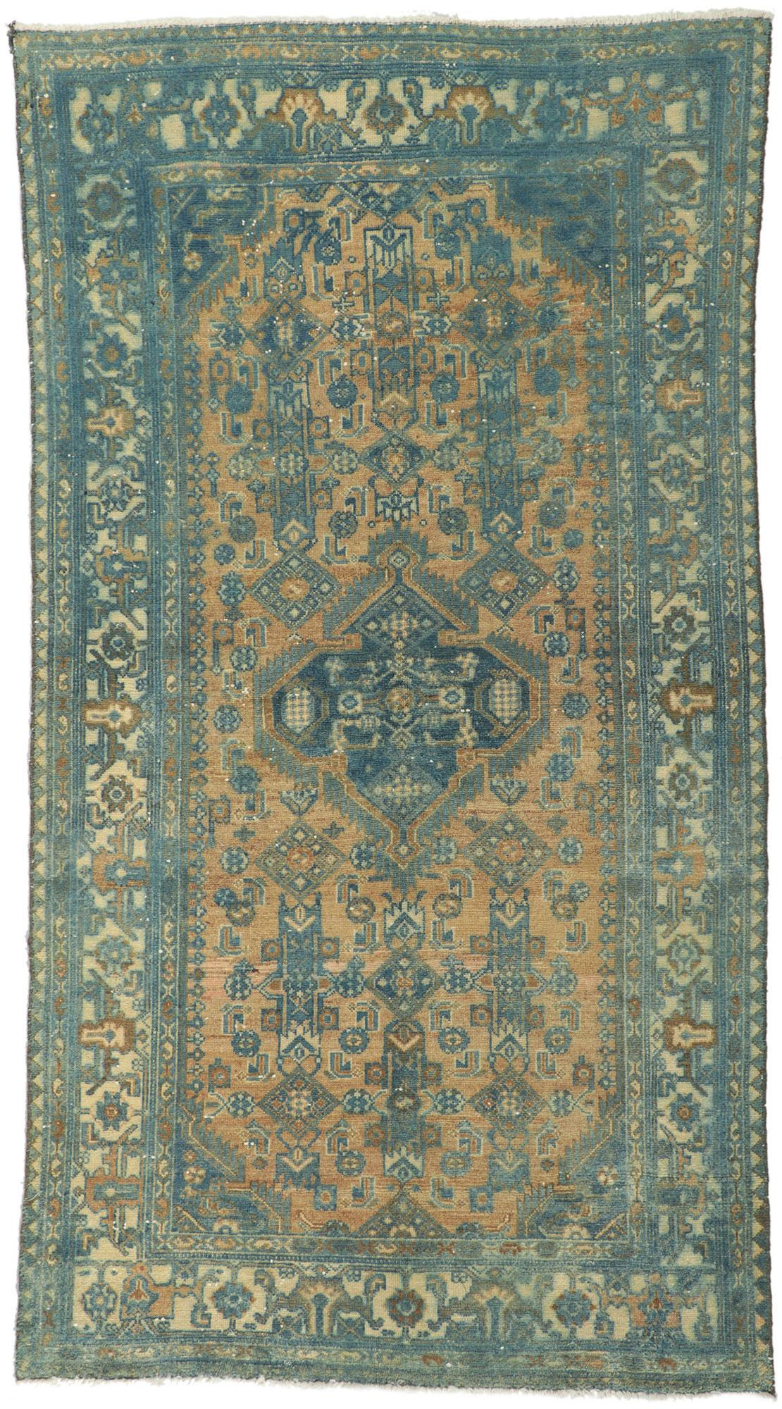 Persischer Hamadan-Teppich aus Persien im Angebot 2