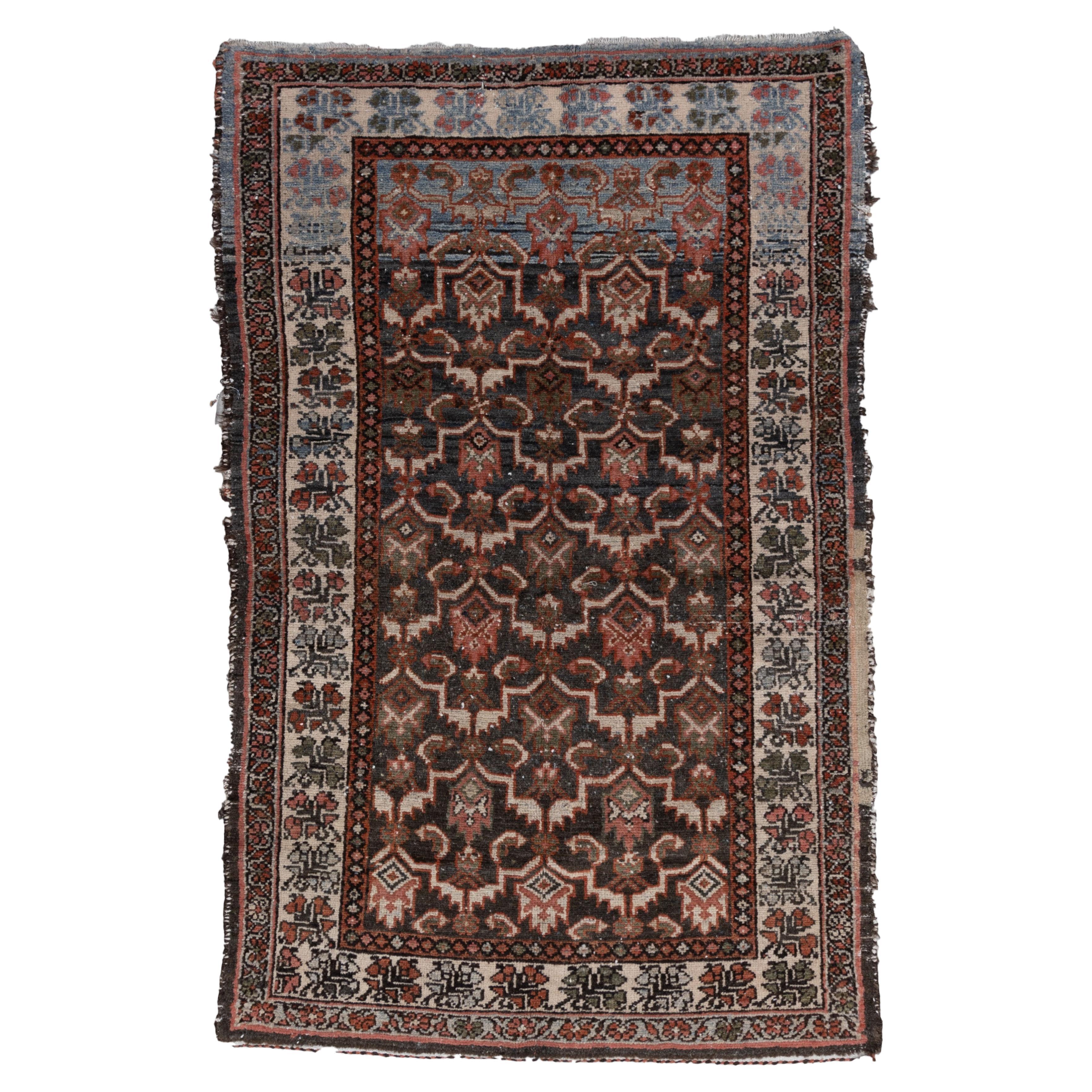 Vintage Persian Hamadan Rug For Sale