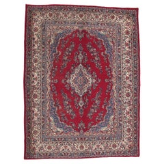 The Jacobean Court: A Vintage Persian Hamadan Masterpiece of Floral Nobility