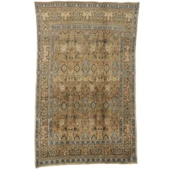 1950's Persian Hamadan Carpet with Modern Style